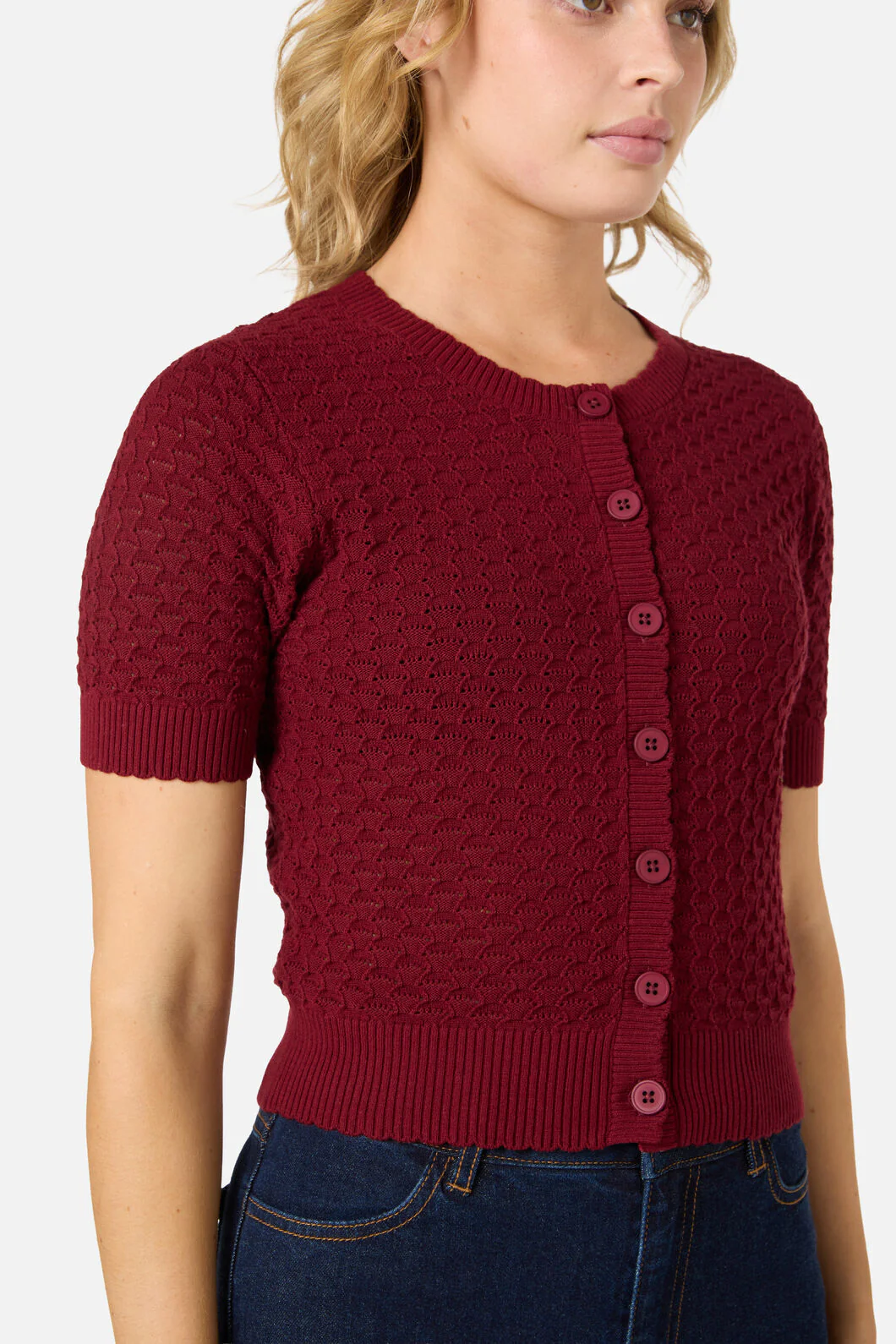 Garden Short Sleeve Cardigan - Image 11