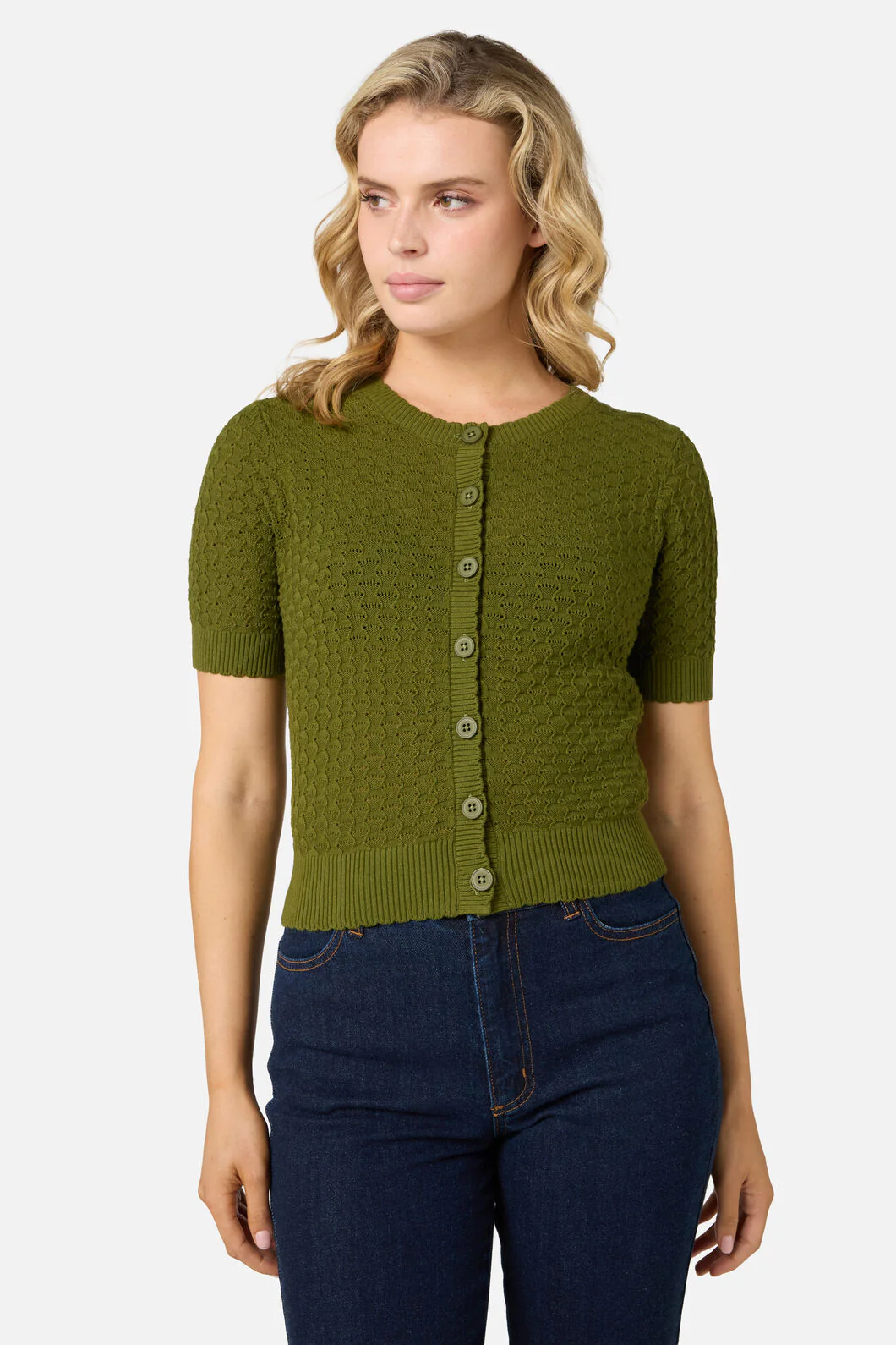 Garden Short Sleeve Cardigan - Image 2