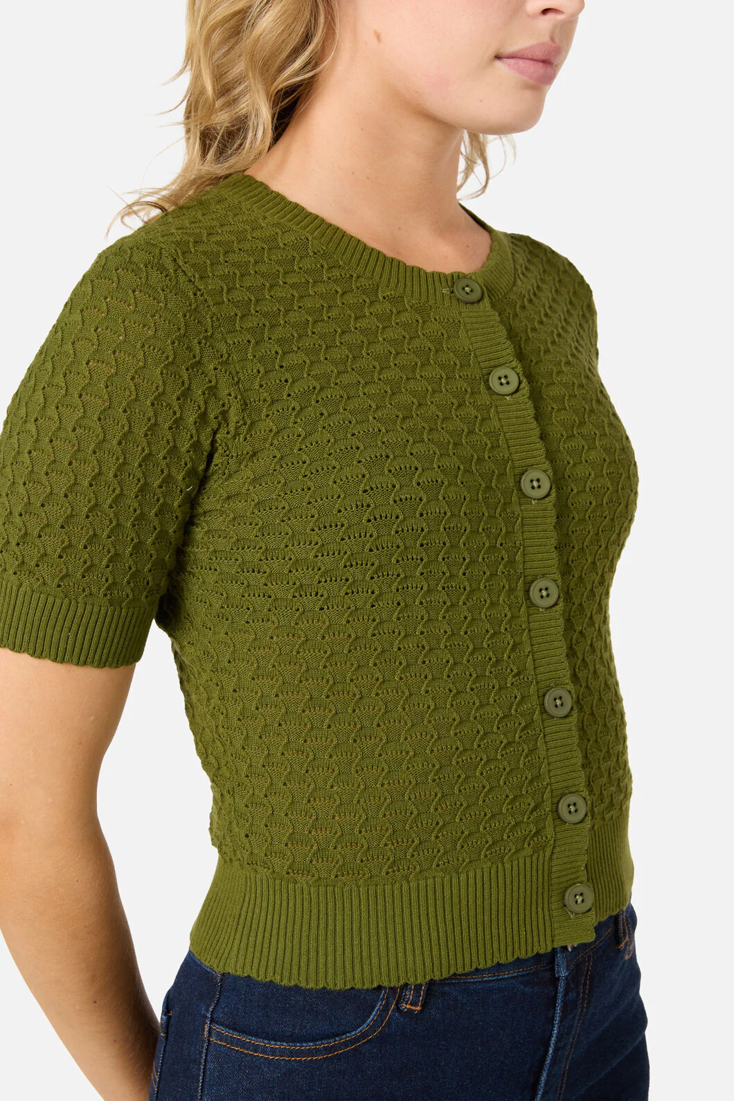 Garden Short Sleeve Cardigan - Image 6