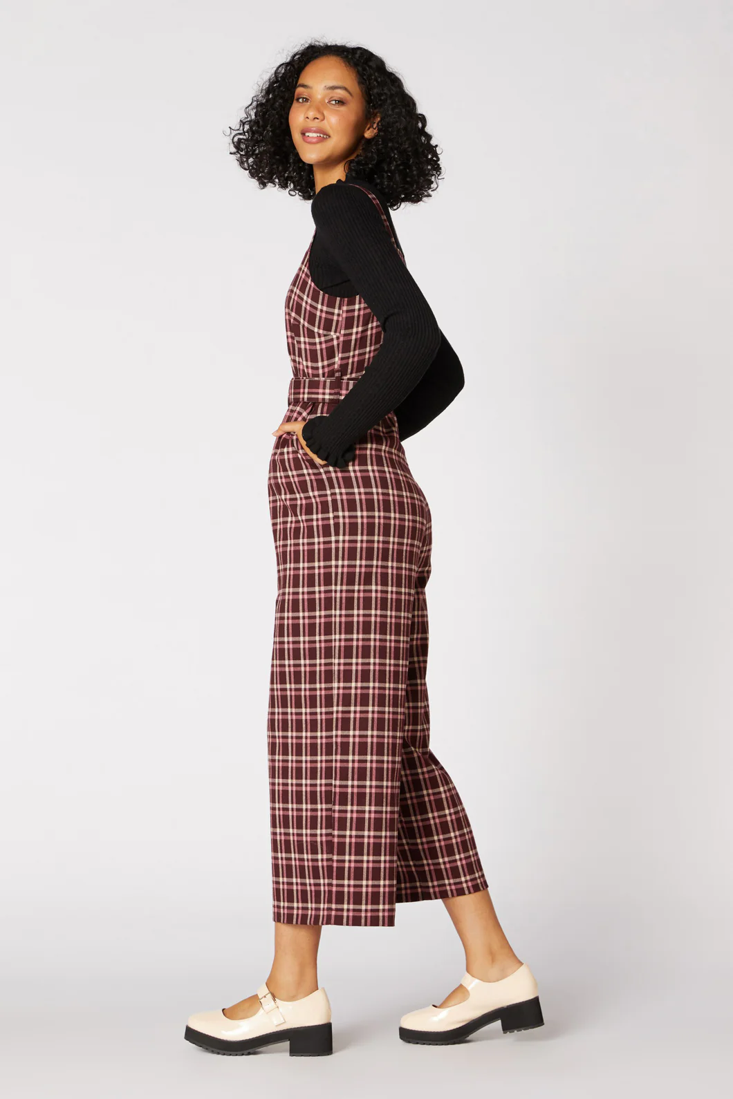Gina Check Jumpsuit - Image 3