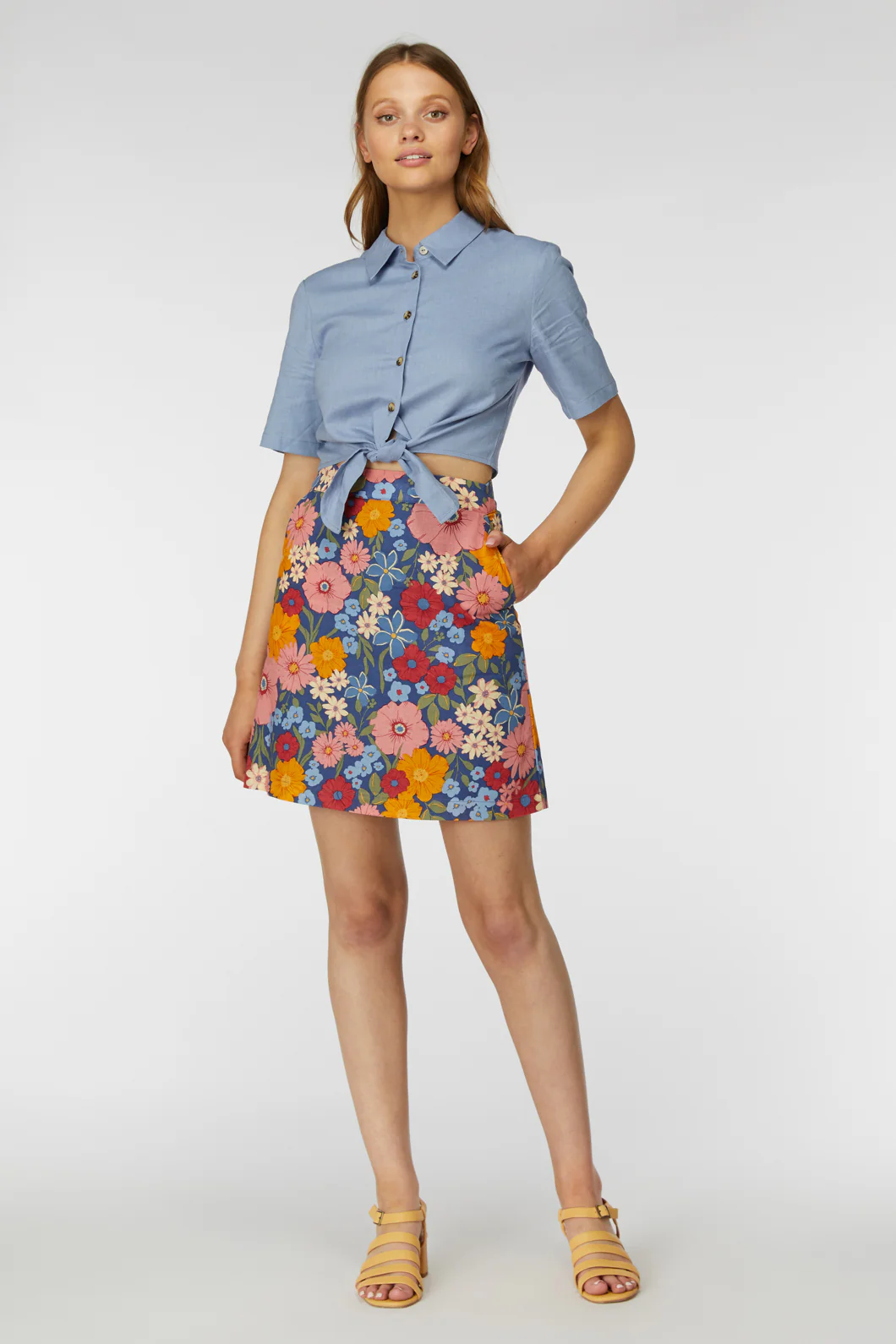 Gina Flora Skirt - Image 5