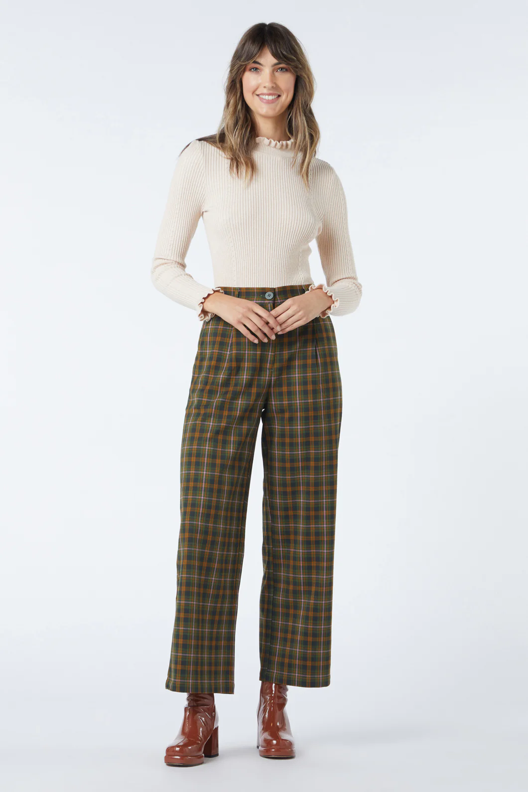 Ginger Check Pant - Image 6