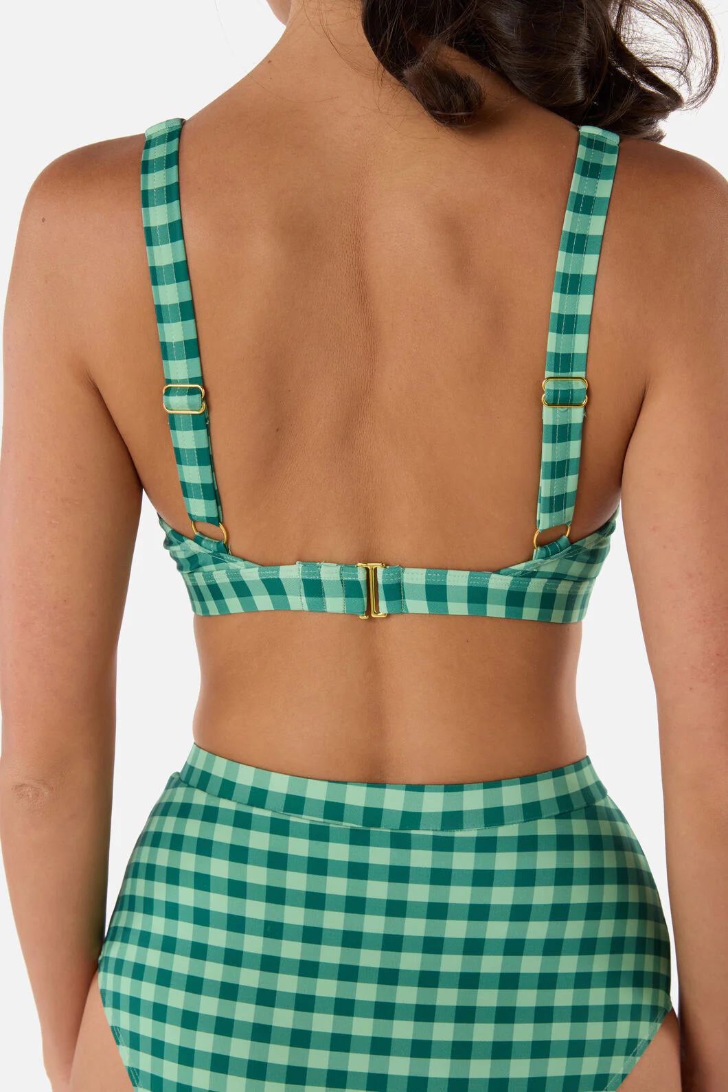 Gingham Bikini Top - Image 12