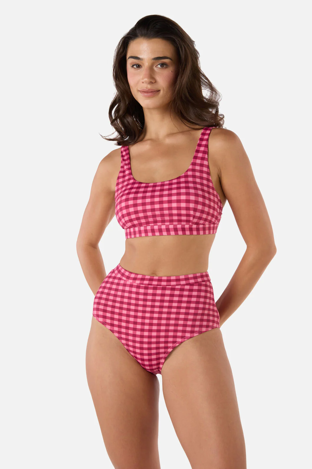 Gingham Bikini Top - Image 2