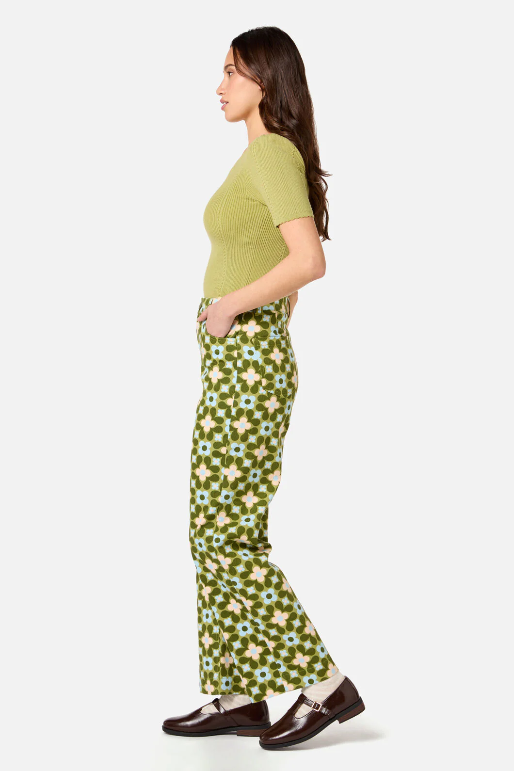 Ginny 60's Printed Jean - Image 4