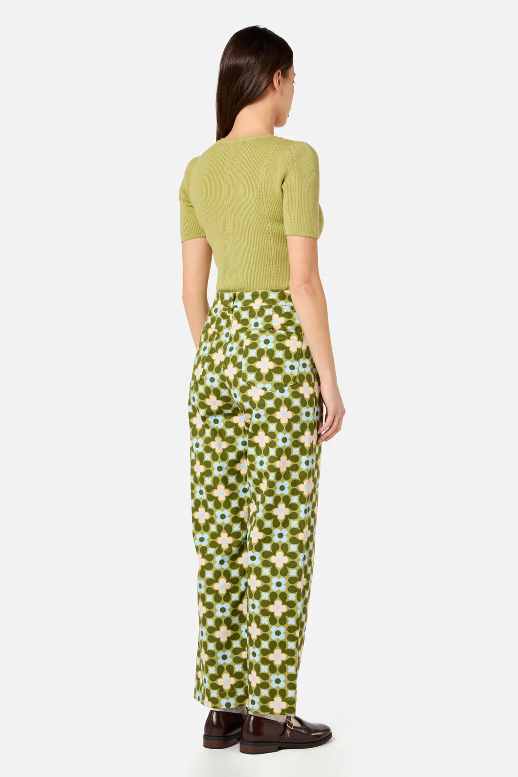 Ginny 60's Printed Jean - Image 5