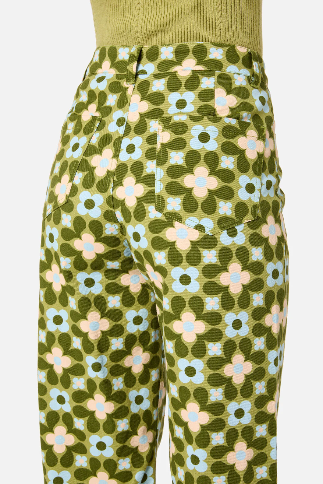 Ginny 60's Printed Jean - Image 8