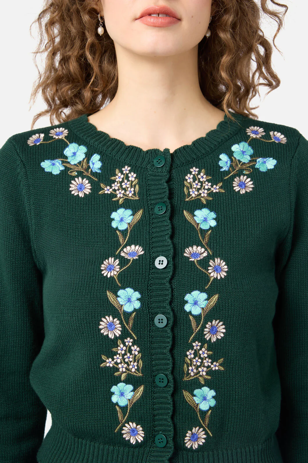 Gloria Embroidered Cardigan - Image 6