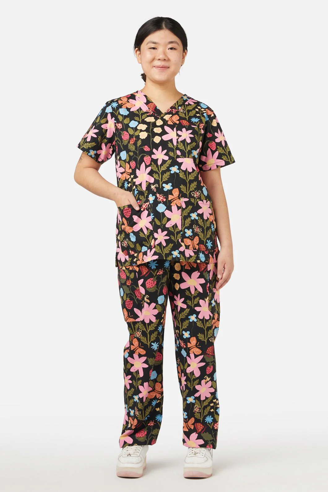 Gorgeous Spring Scrub Set - Image 5