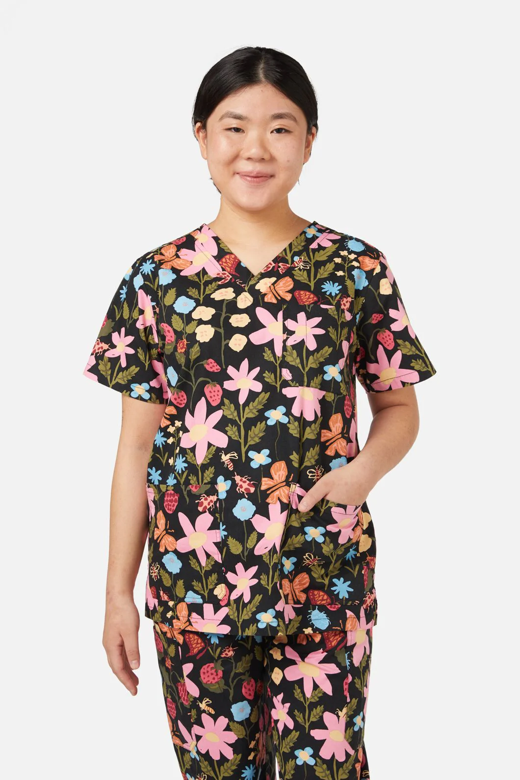 Gorgeous Spring Scrub Set - Image 6
