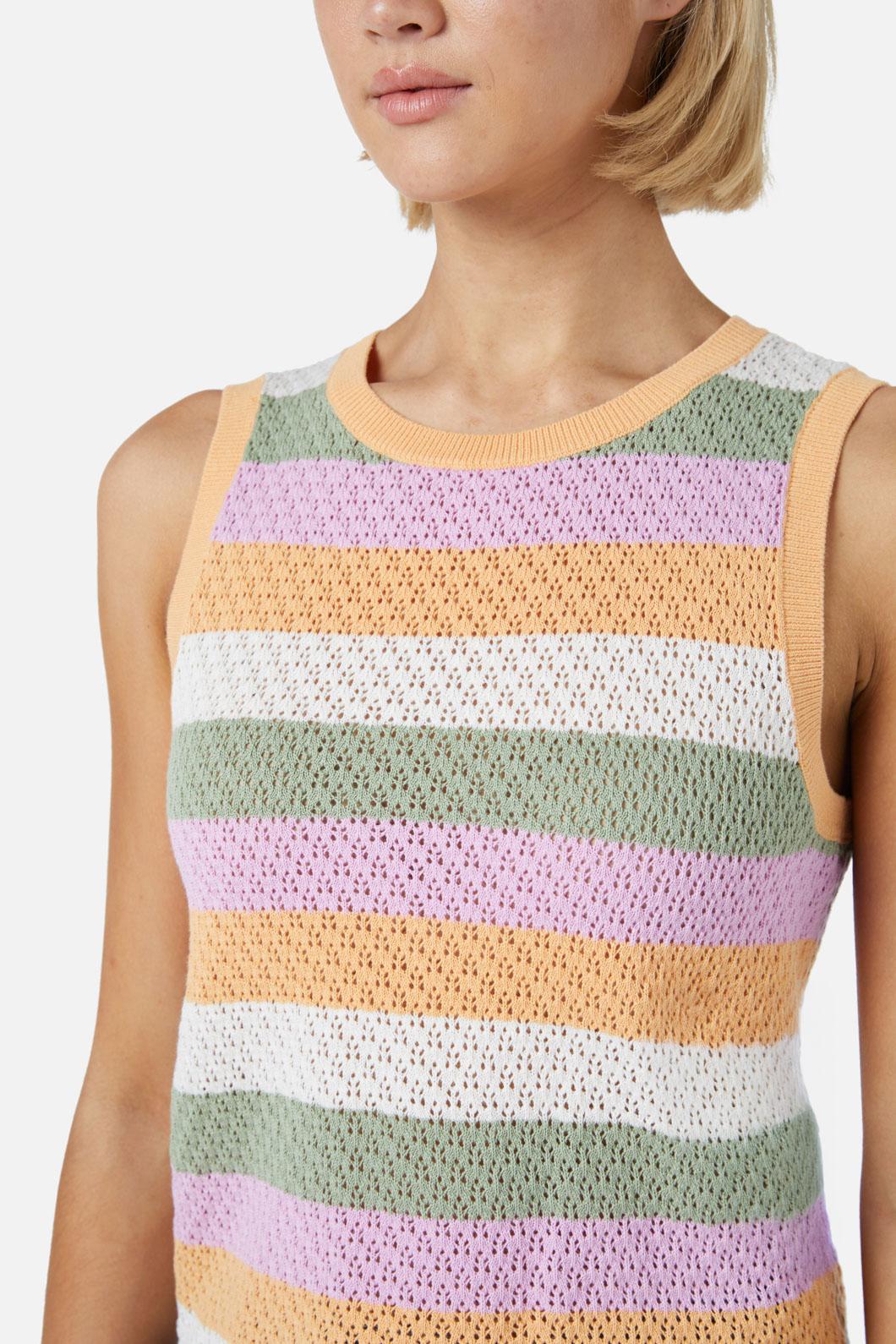 Grace Stripe Knit Top - Image 7