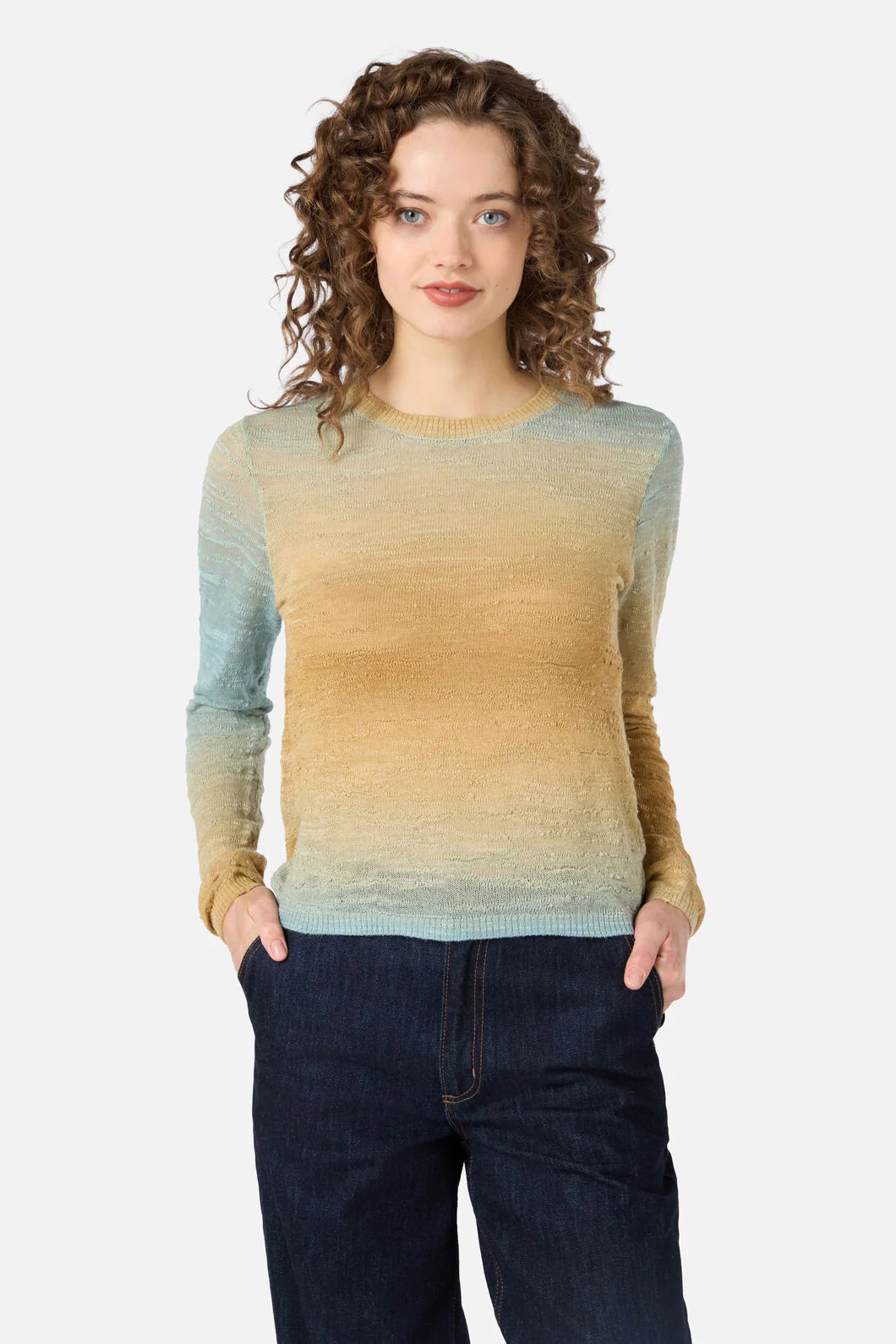 Harlow Ombre Knit Top - Image 4