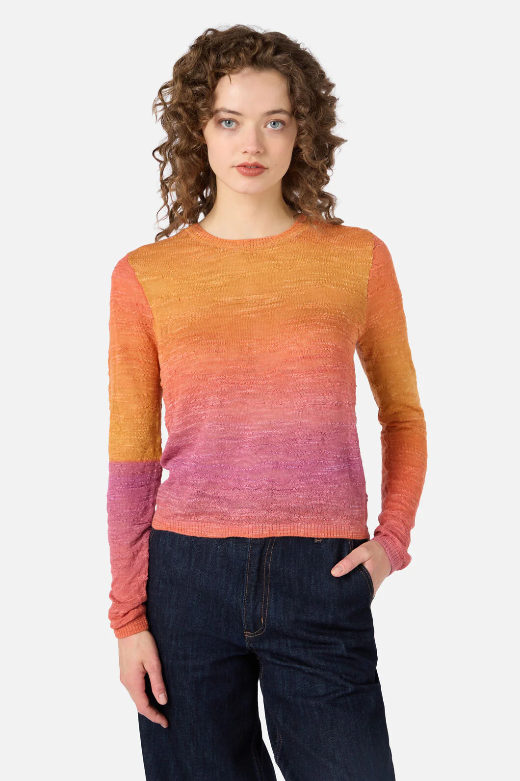 Harlow Ombre Knit Top - Image 9