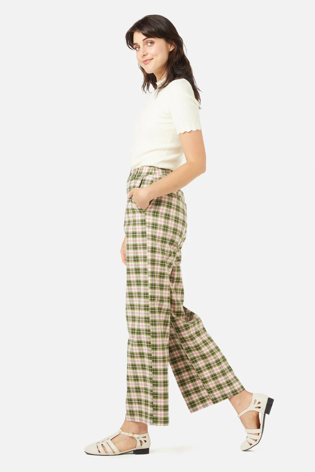 Hazel Check Pant - Image 4