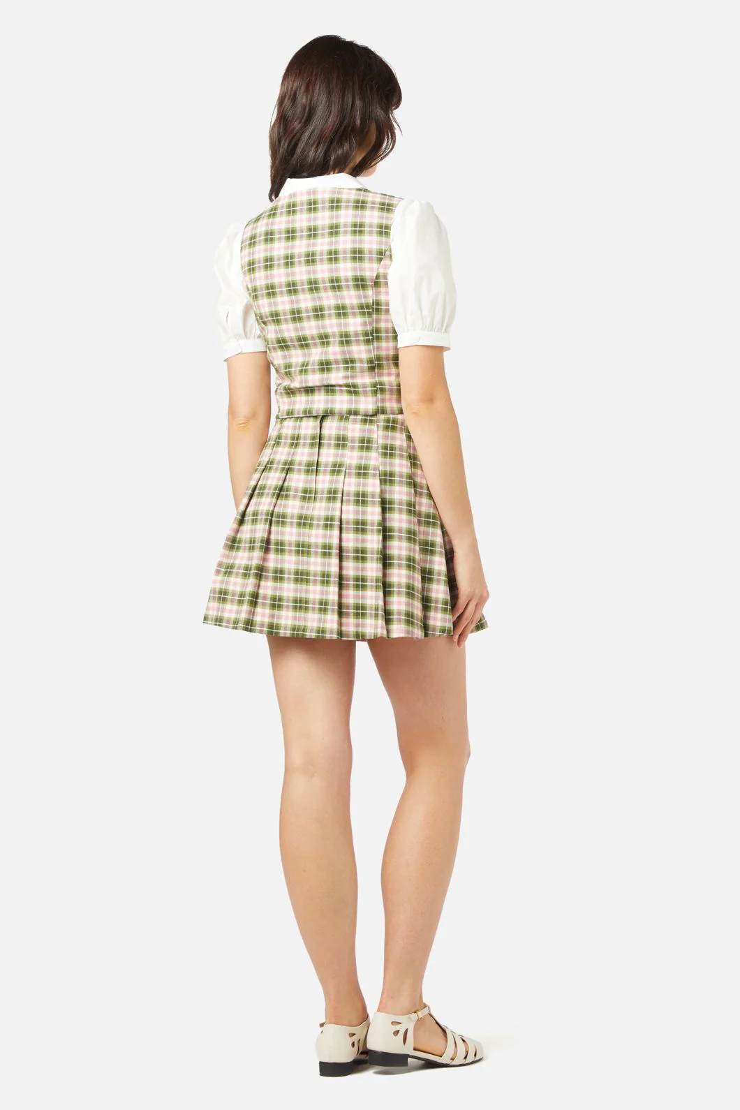 Hazel Check Vest - Image 5