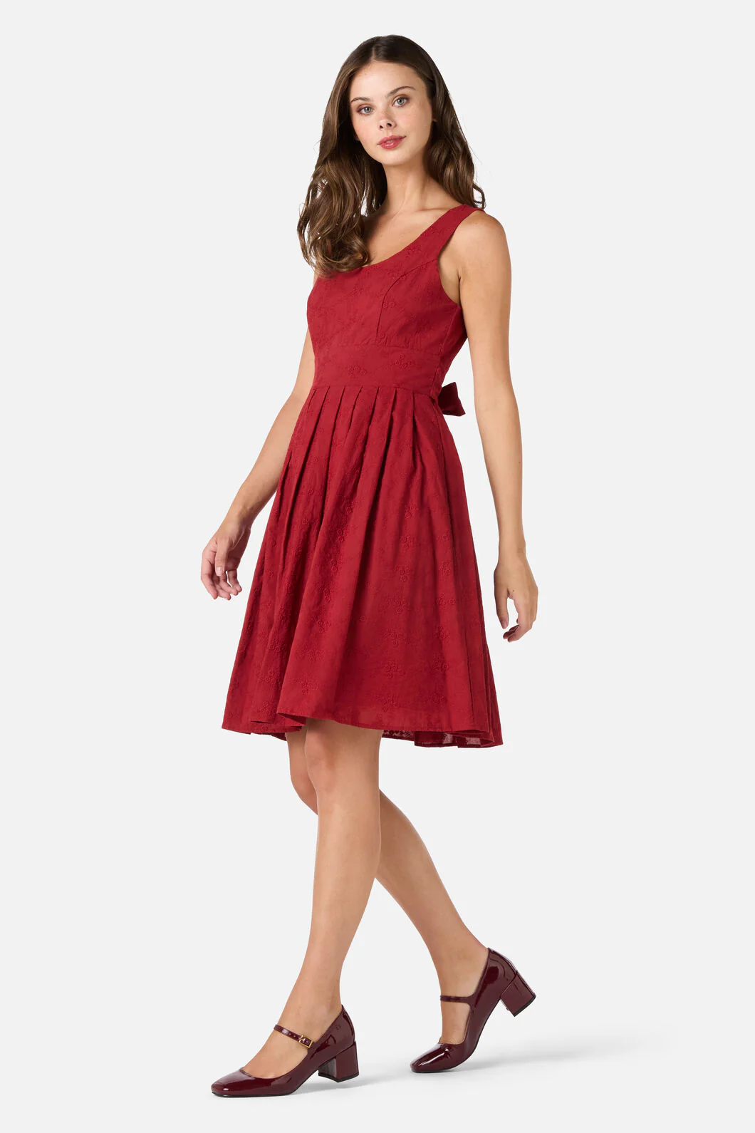 Helena Bow Back Dress - Image 5