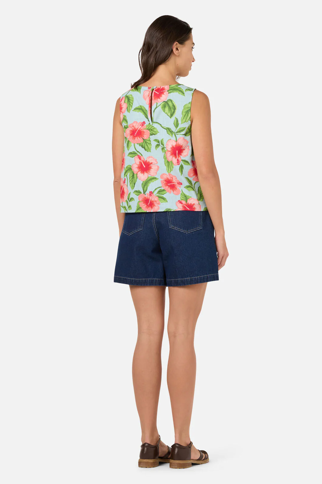 Hibiscus Summer Shell Top - Image 4