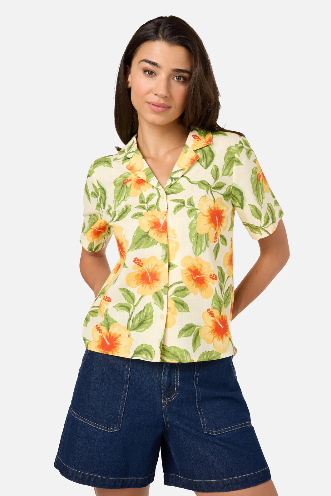 Hibiscus Summer Shirt