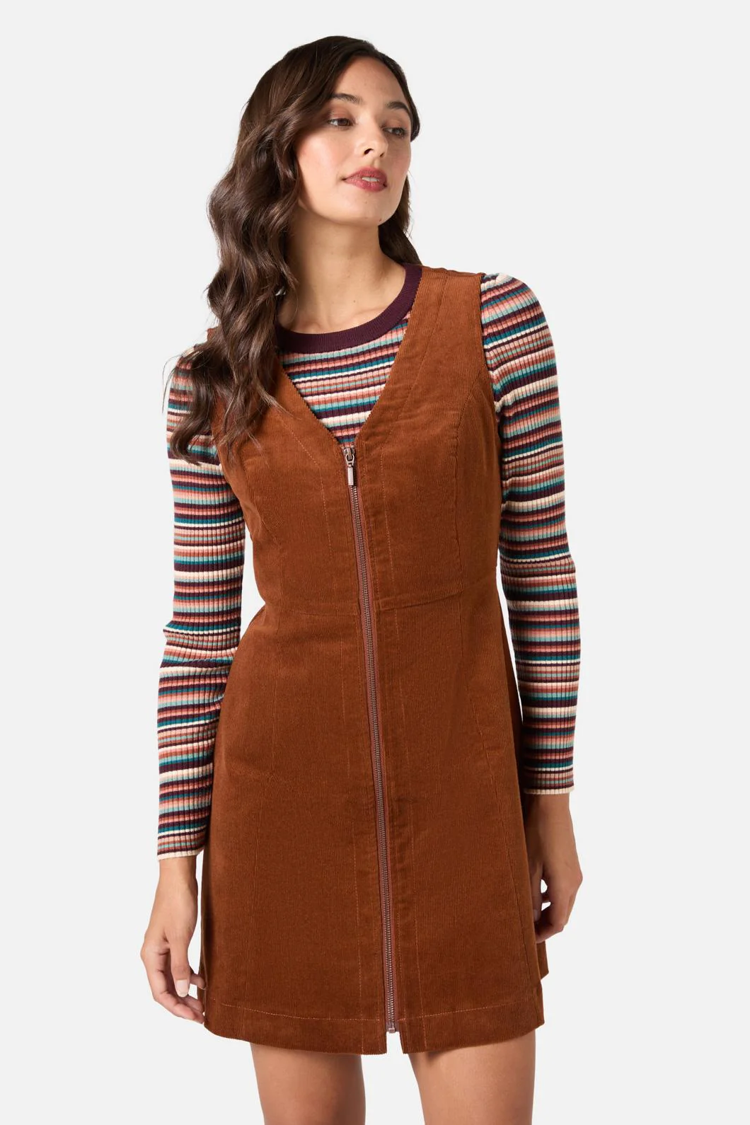 Honey Cord Pinafore - Image 3
