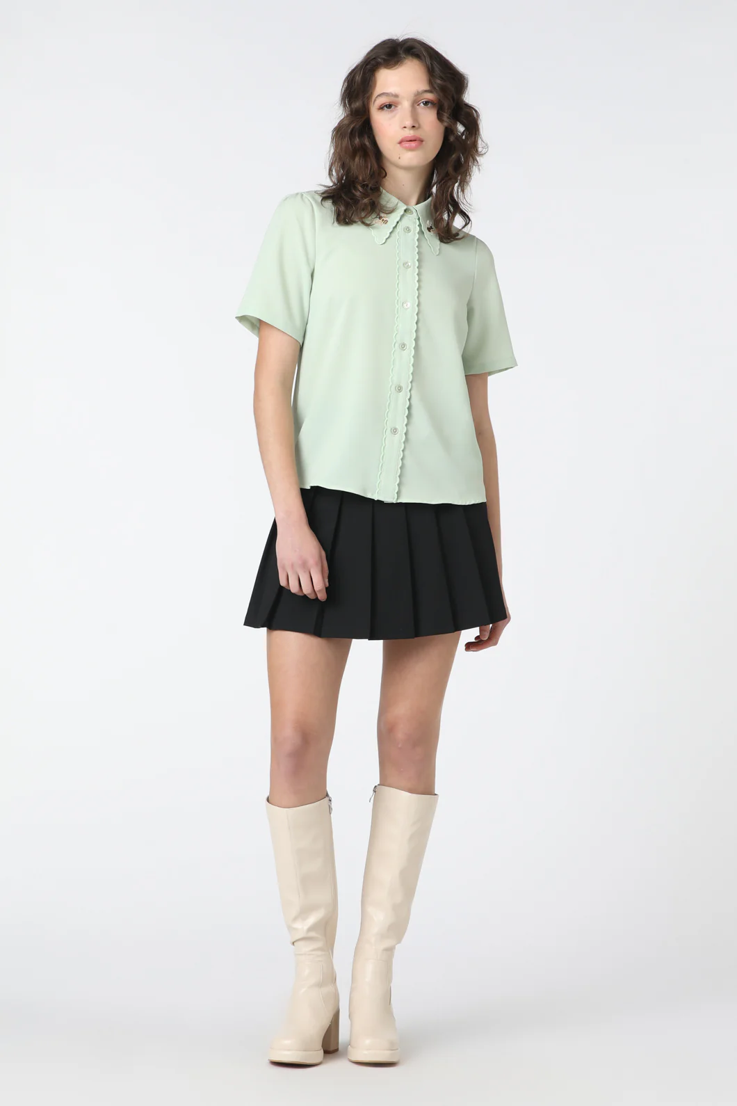 Honey Embroidered Blouse - Image 2