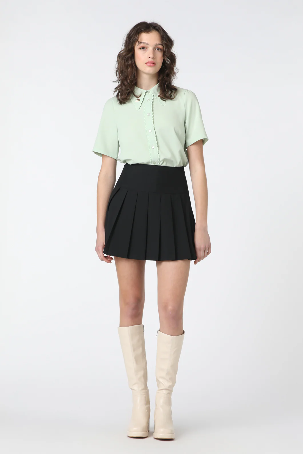 Honey Embroidered Blouse - Image 3