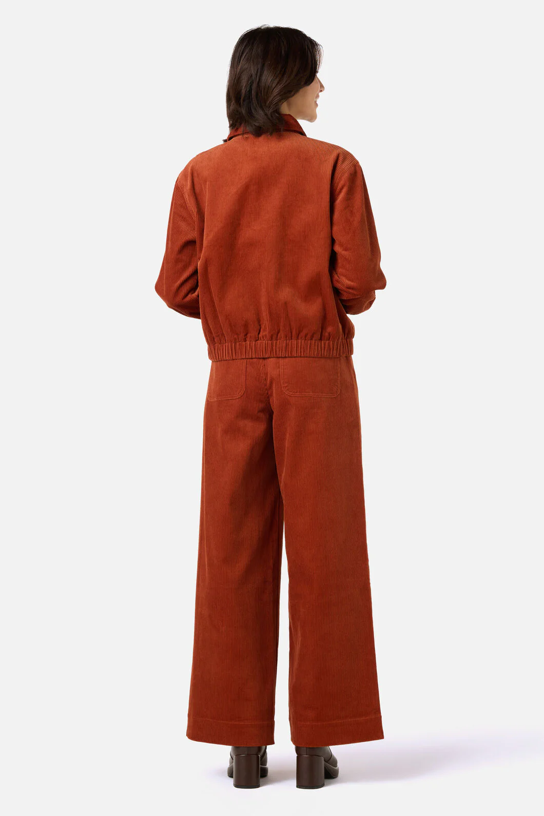 Jamie Cord Bomber Jacket - Image 10