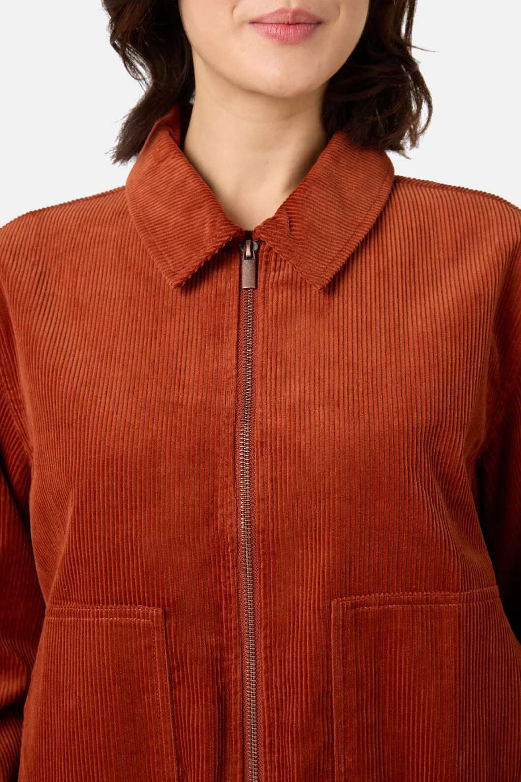 Jamie Cord Bomber Jacket - Image 11