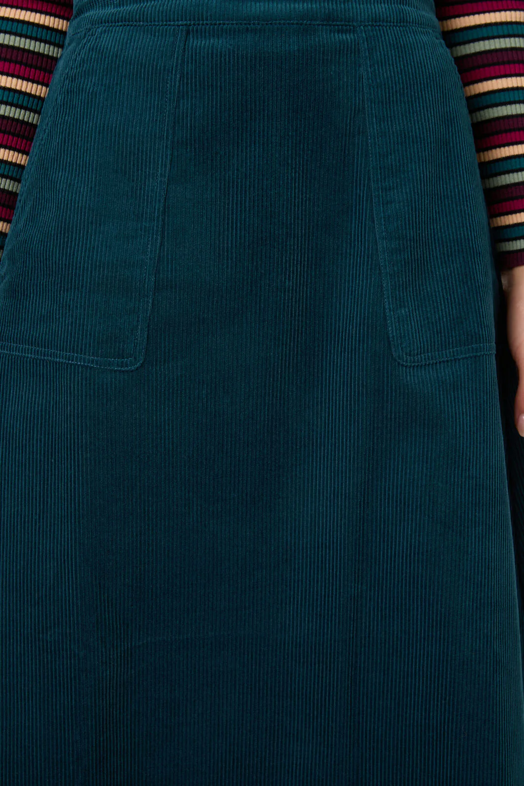 Jamie Cord Midi Skirt - Image 5