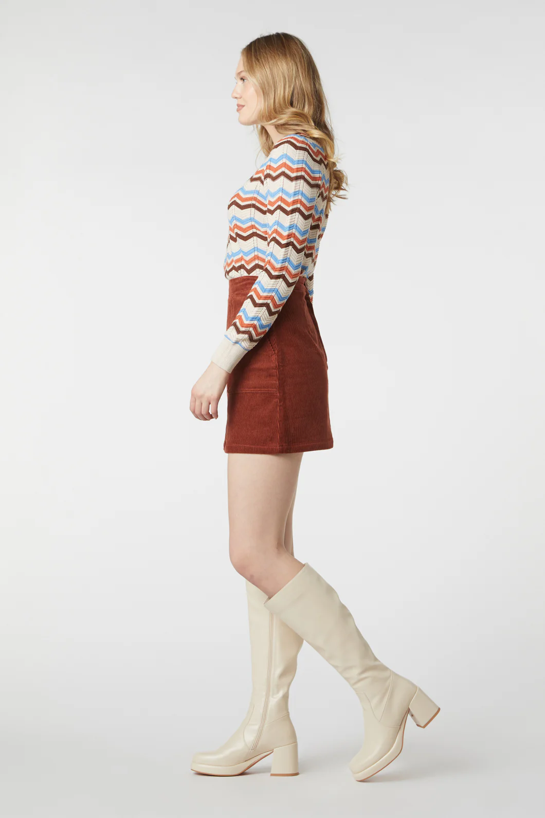 Jamie Cord Skirt - Image 15
