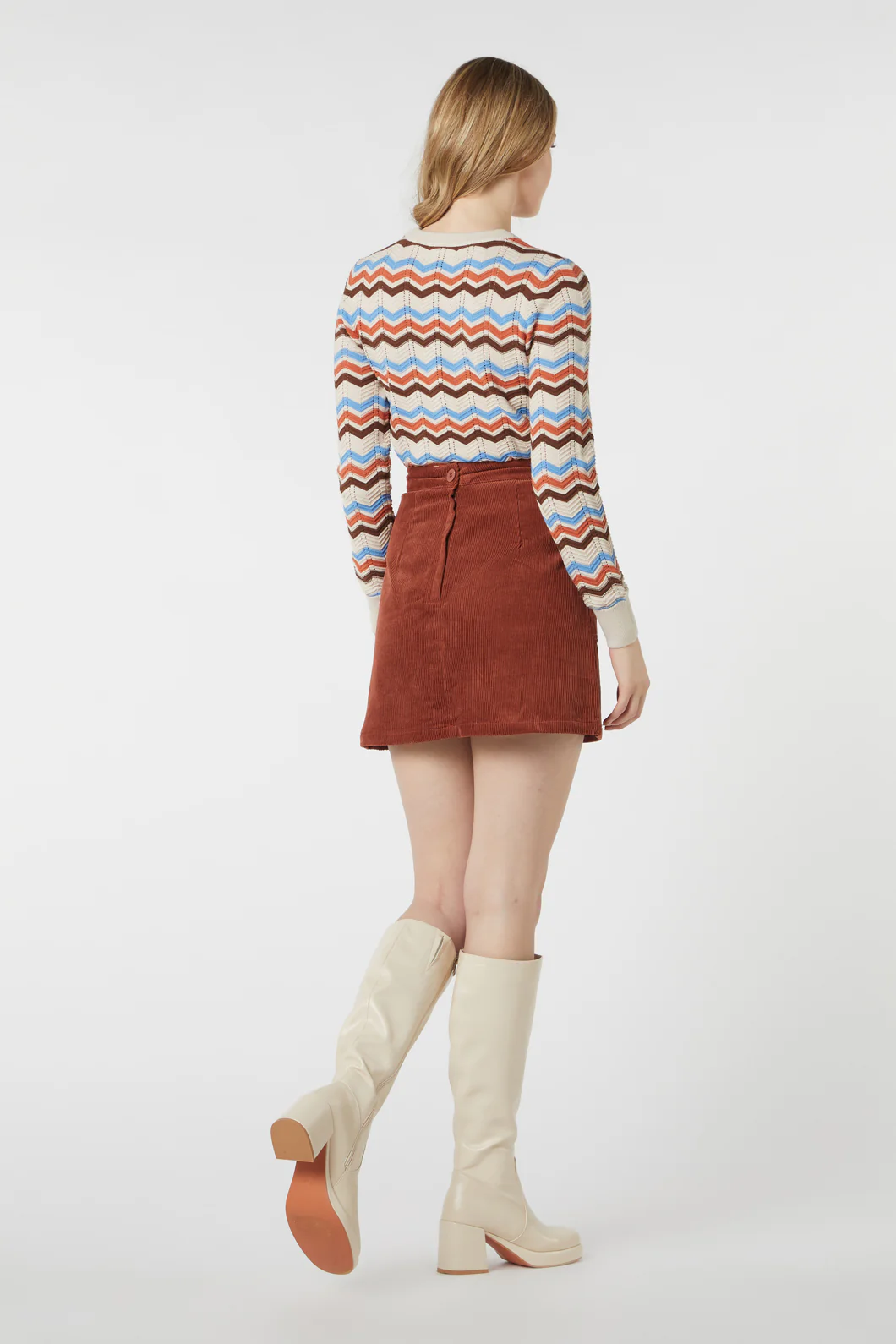 Jamie Cord Skirt - Image 16