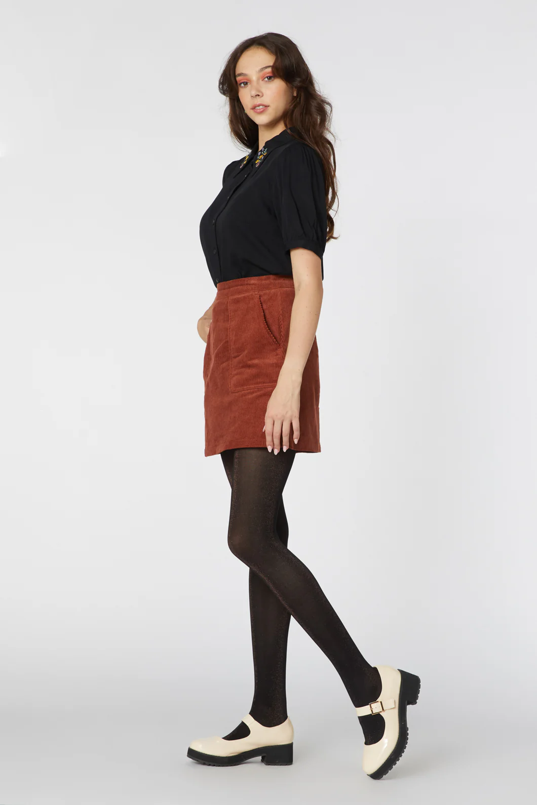 Jamie Cord Skirt - Image 18