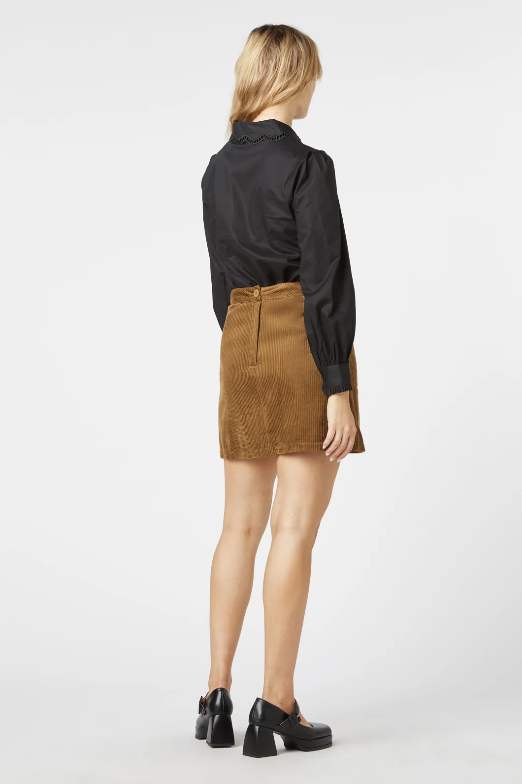 Jamie Cord Skirt - Image 4