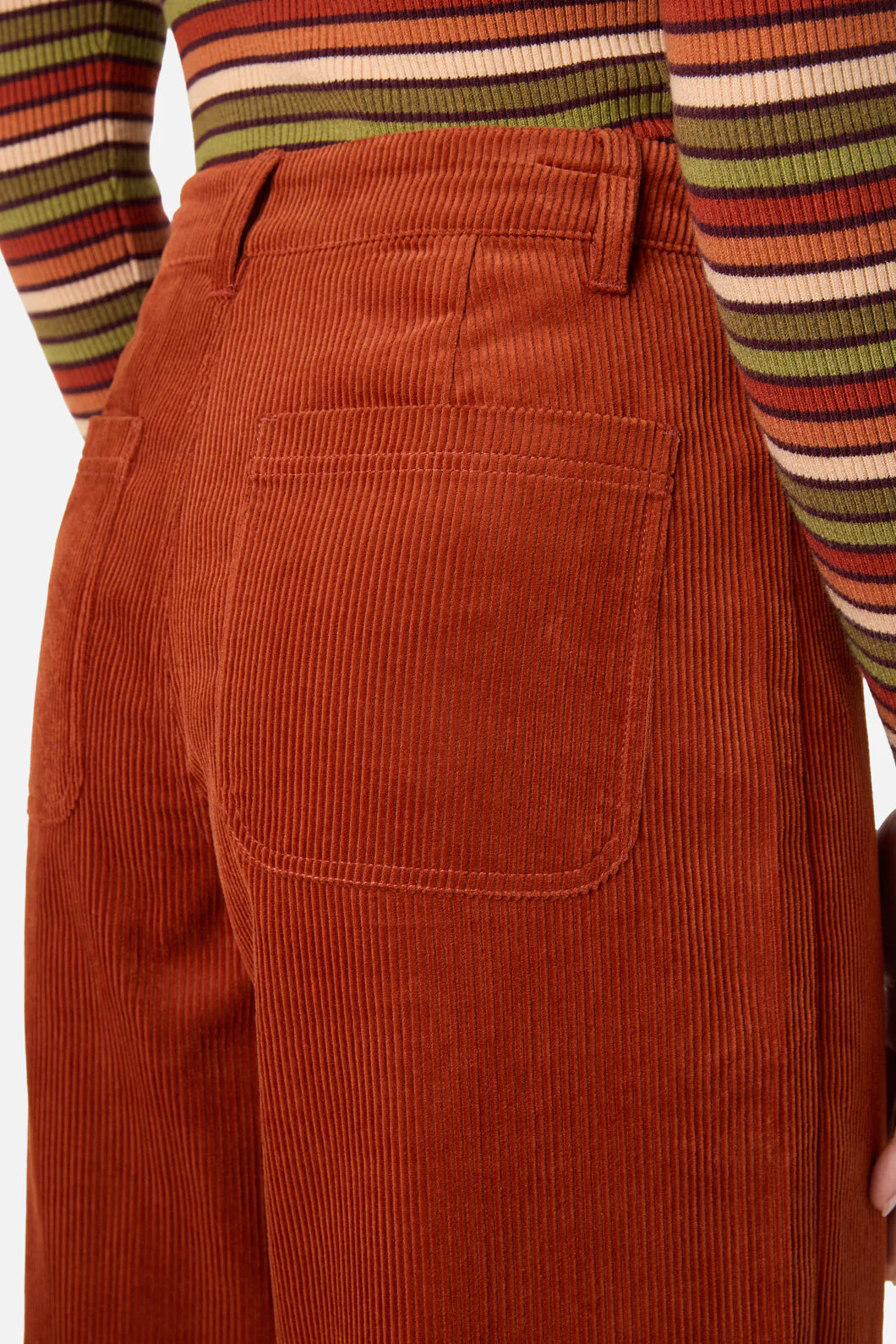 Jamie Cord Wide Leg Jean - Image 5