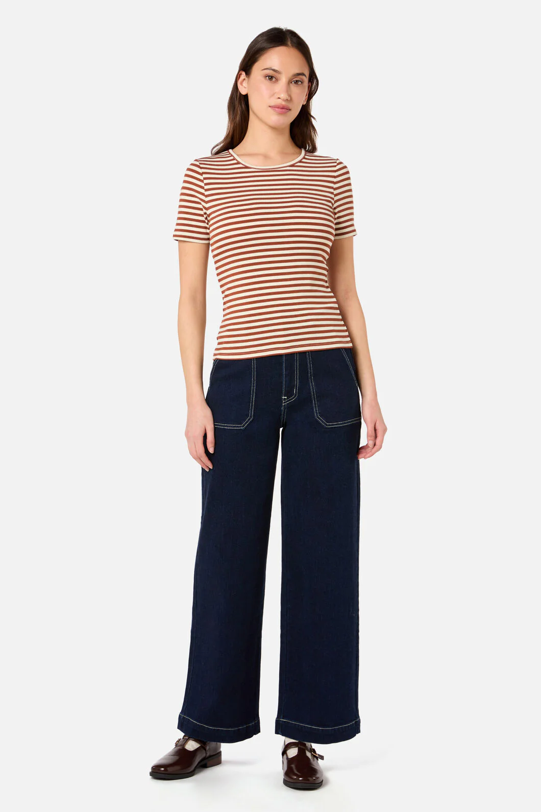 Jenny Stripe Tee - Image 3