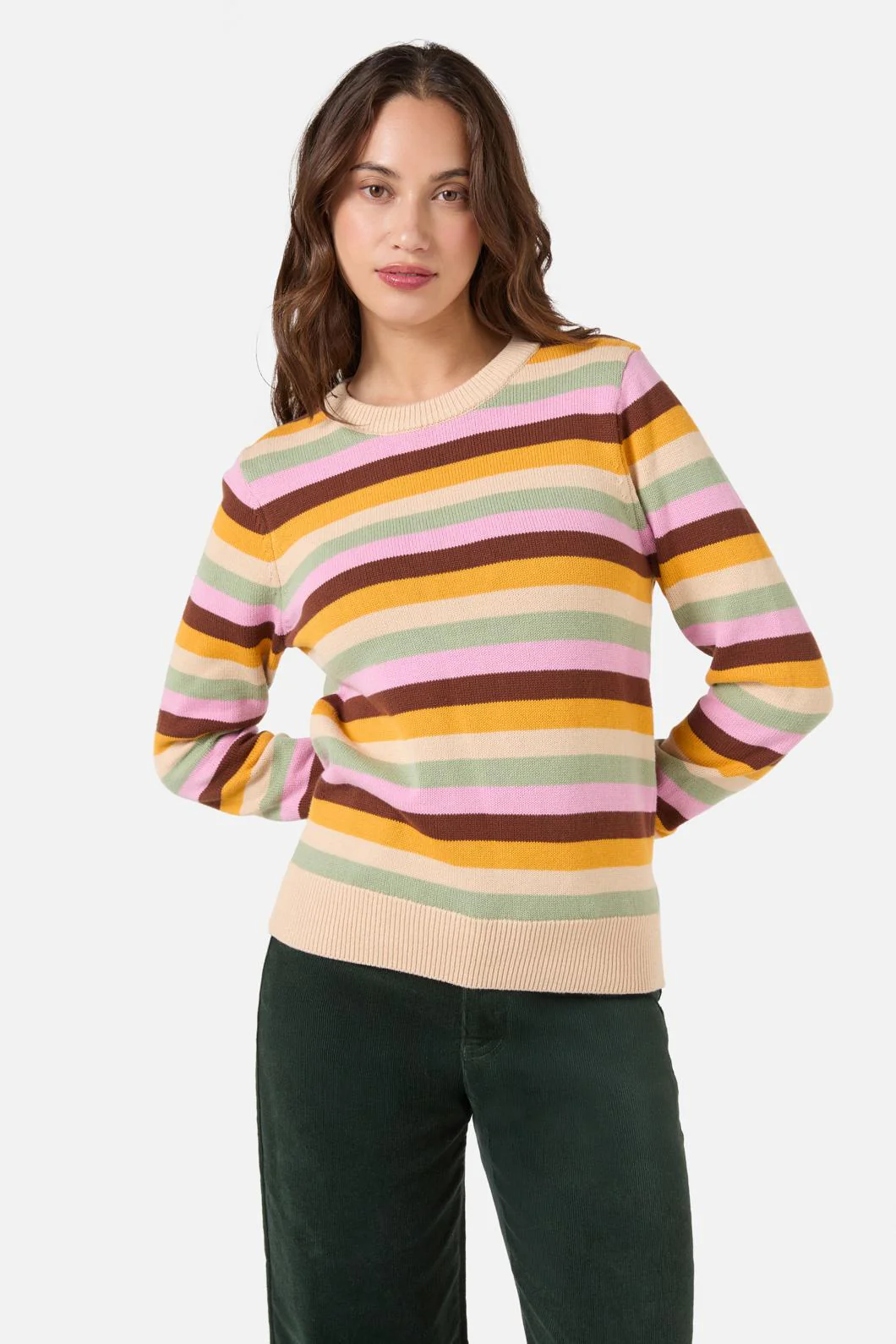 Jill Stripe Knit Jumper - Image 6
