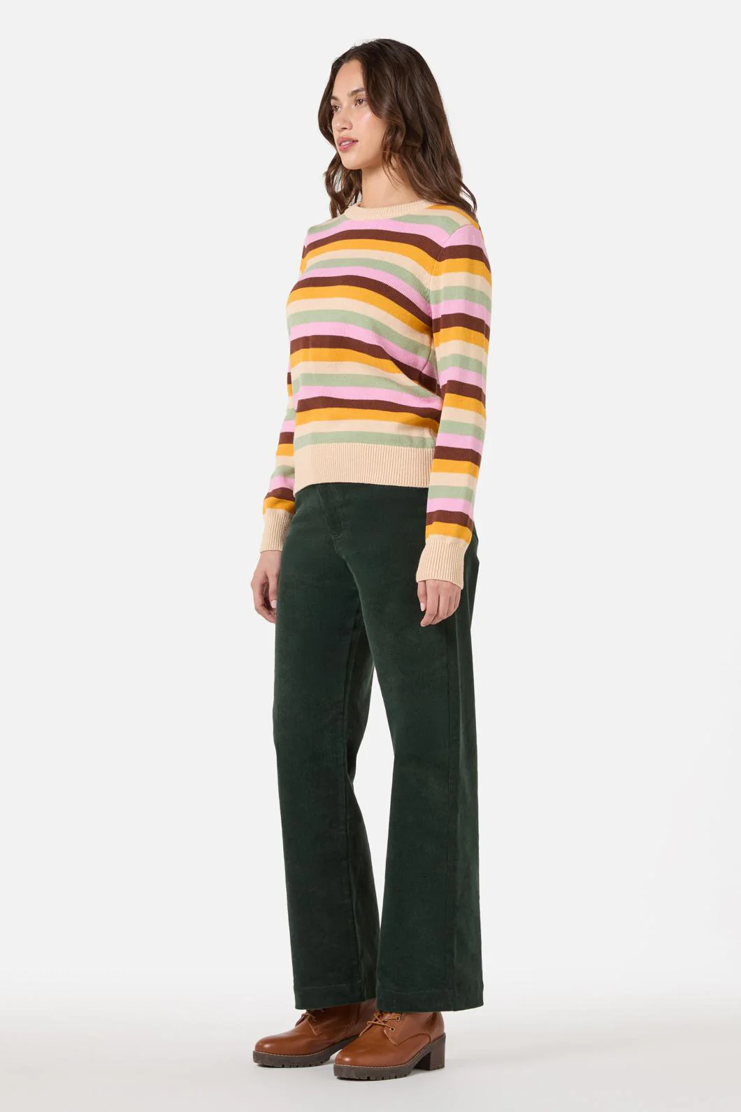 Jill Stripe Knit Jumper - Image 8