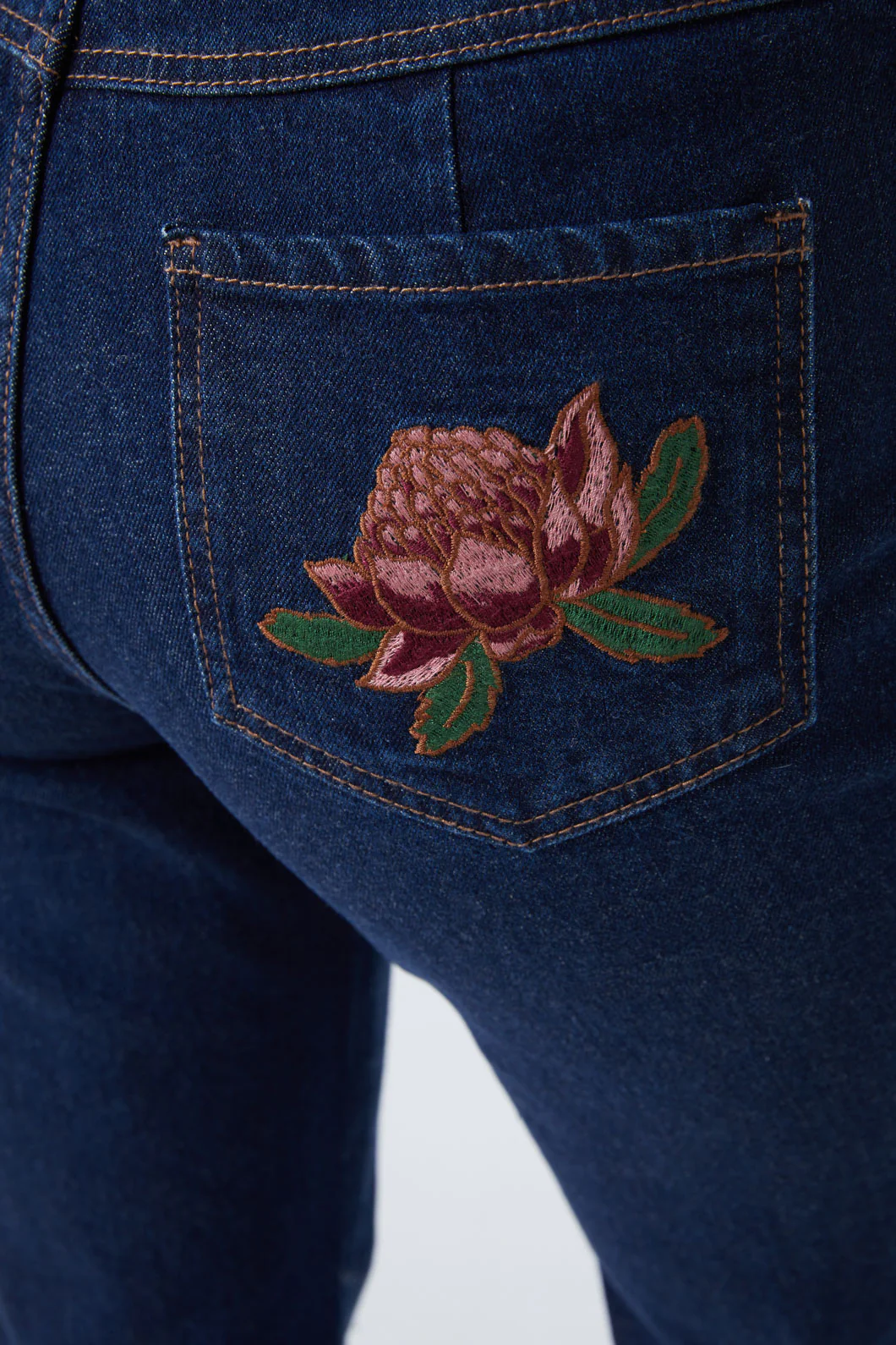 Josie Embroidered Jean - Image 6