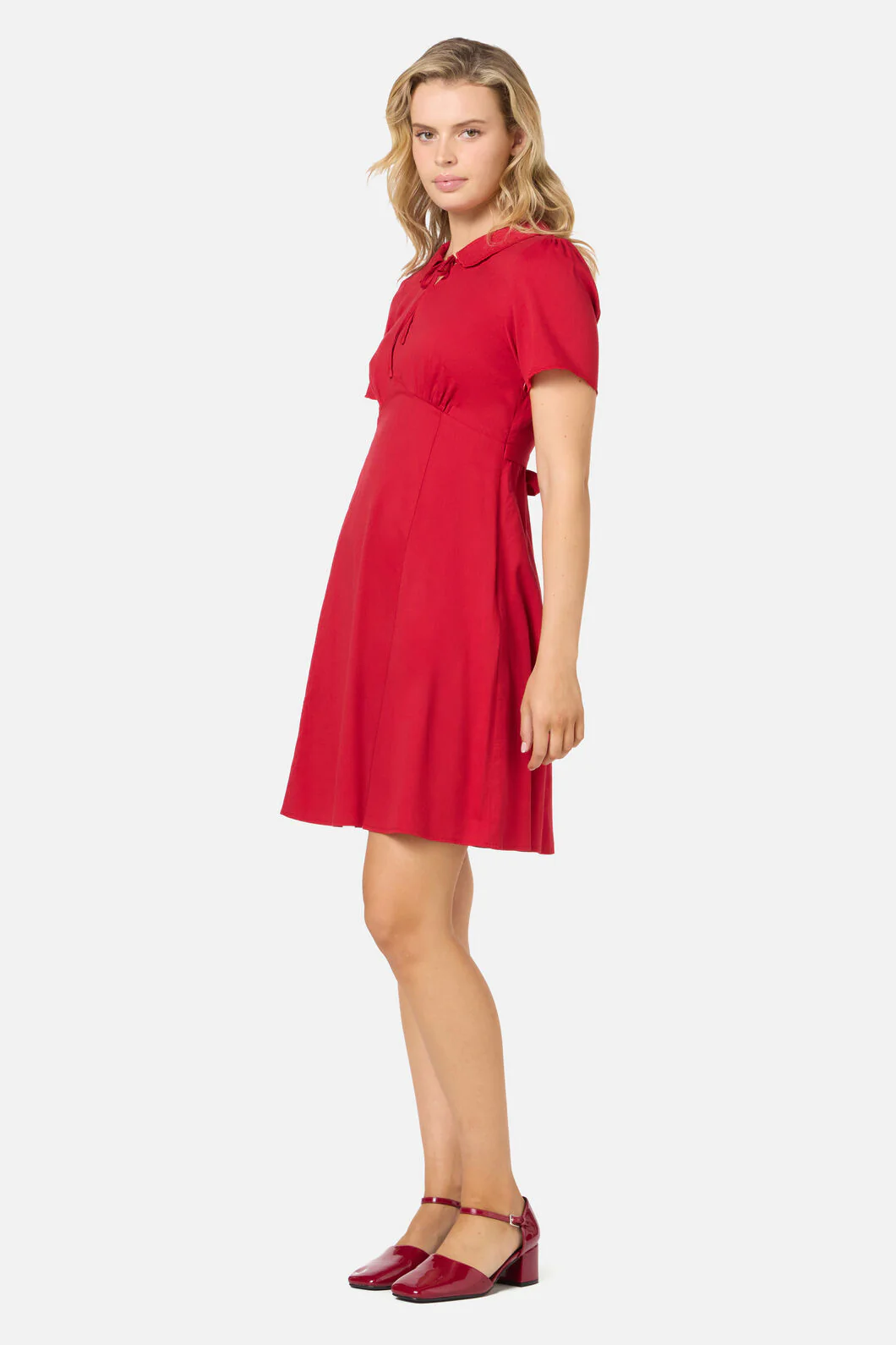 Josie Sweet Collar Tea Dress - Image 3