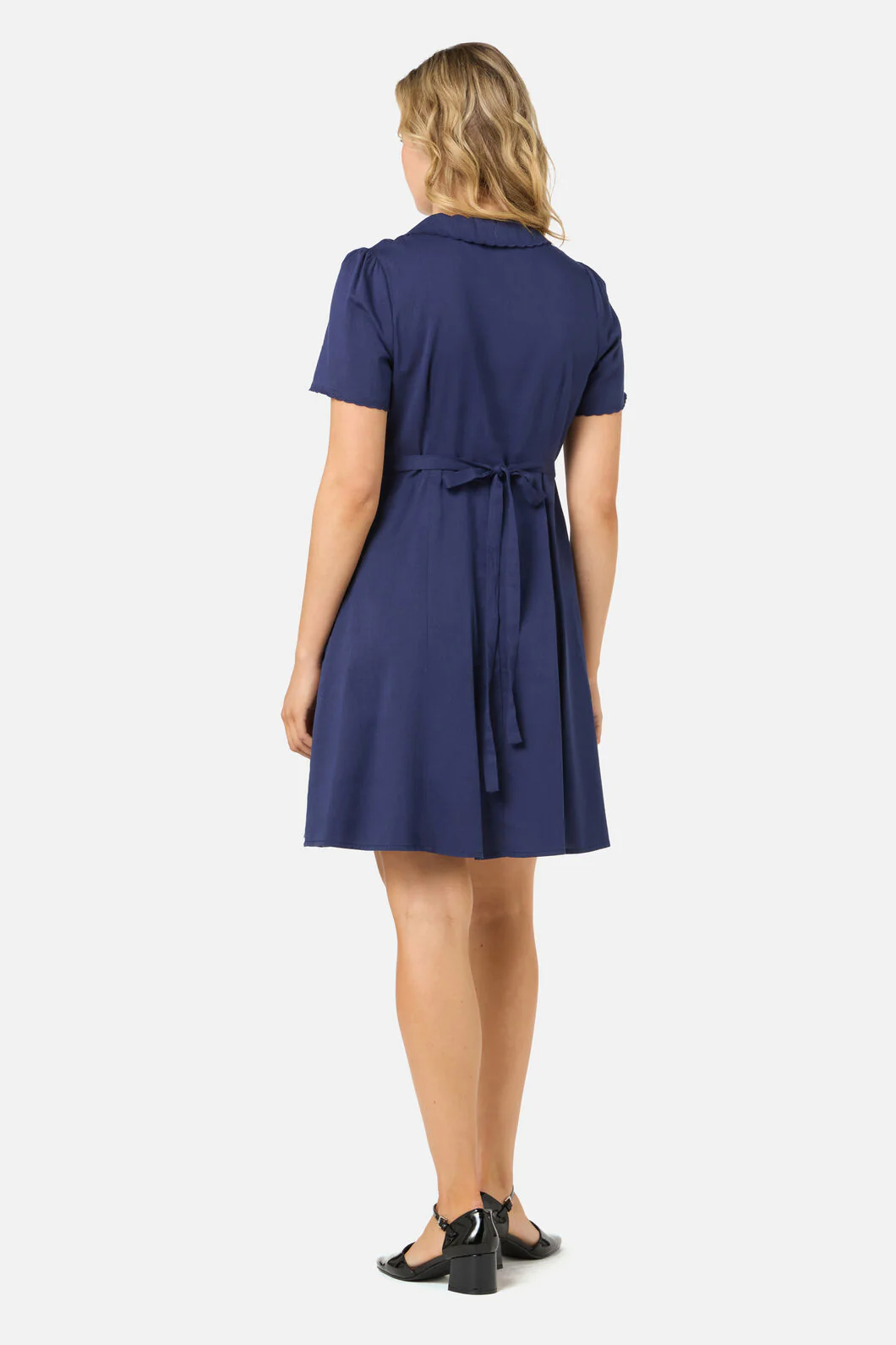 Josie Sweet Collar Tea Dress - Image 9