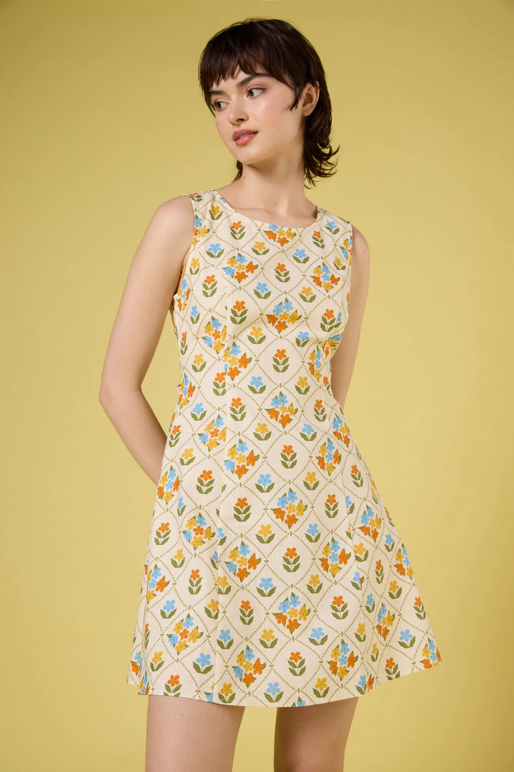 Judy Shift Mini Dress - Image 3
