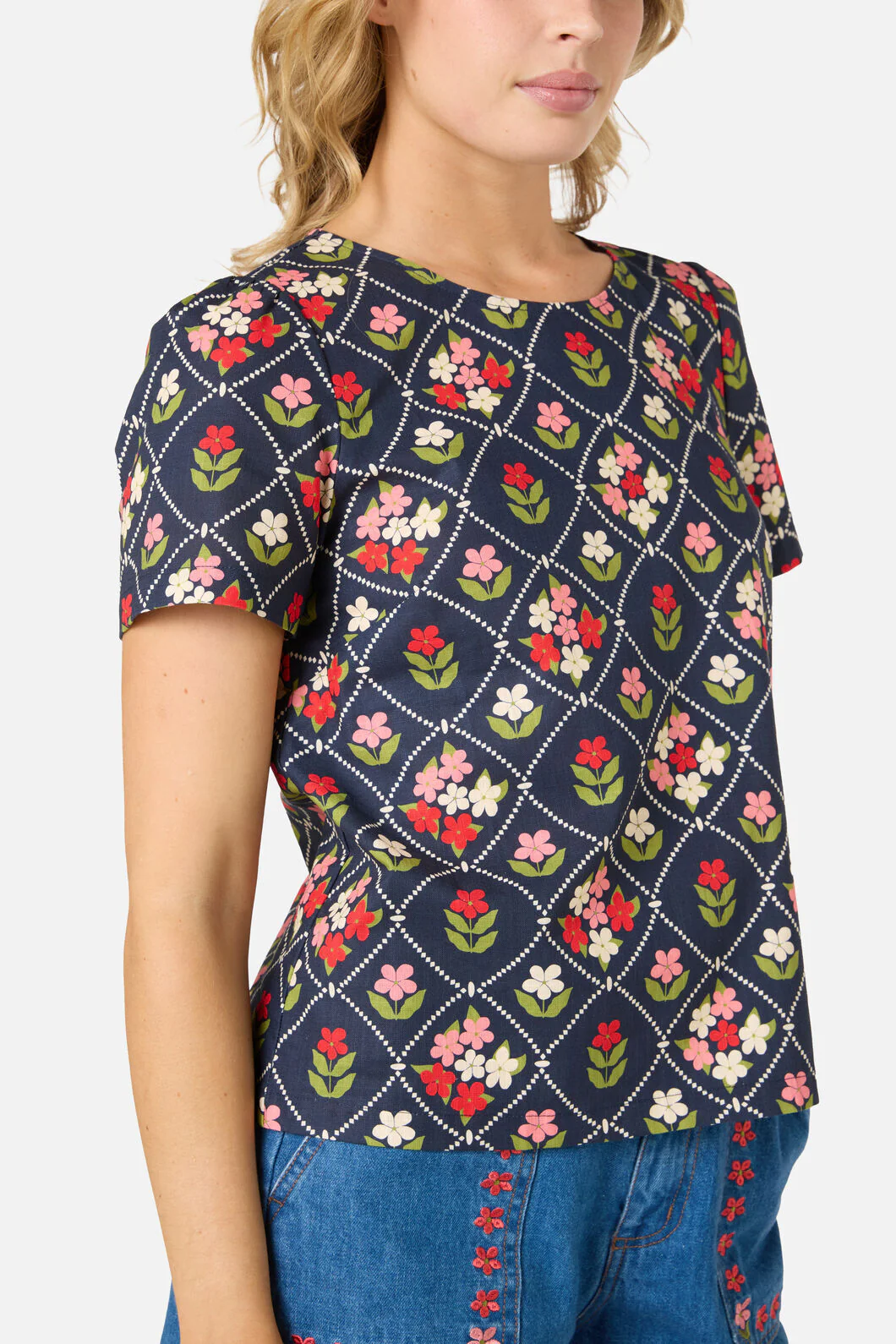 Judy Short Sleeve Top - Image 5