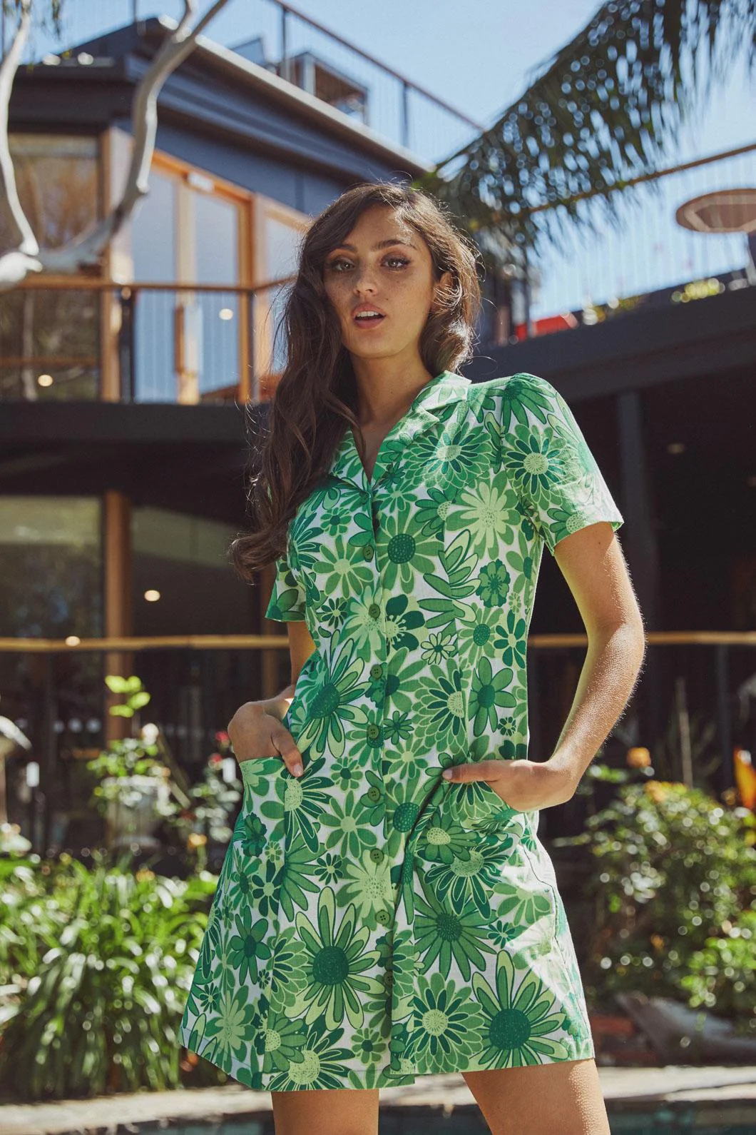 Justine Shirt Dress