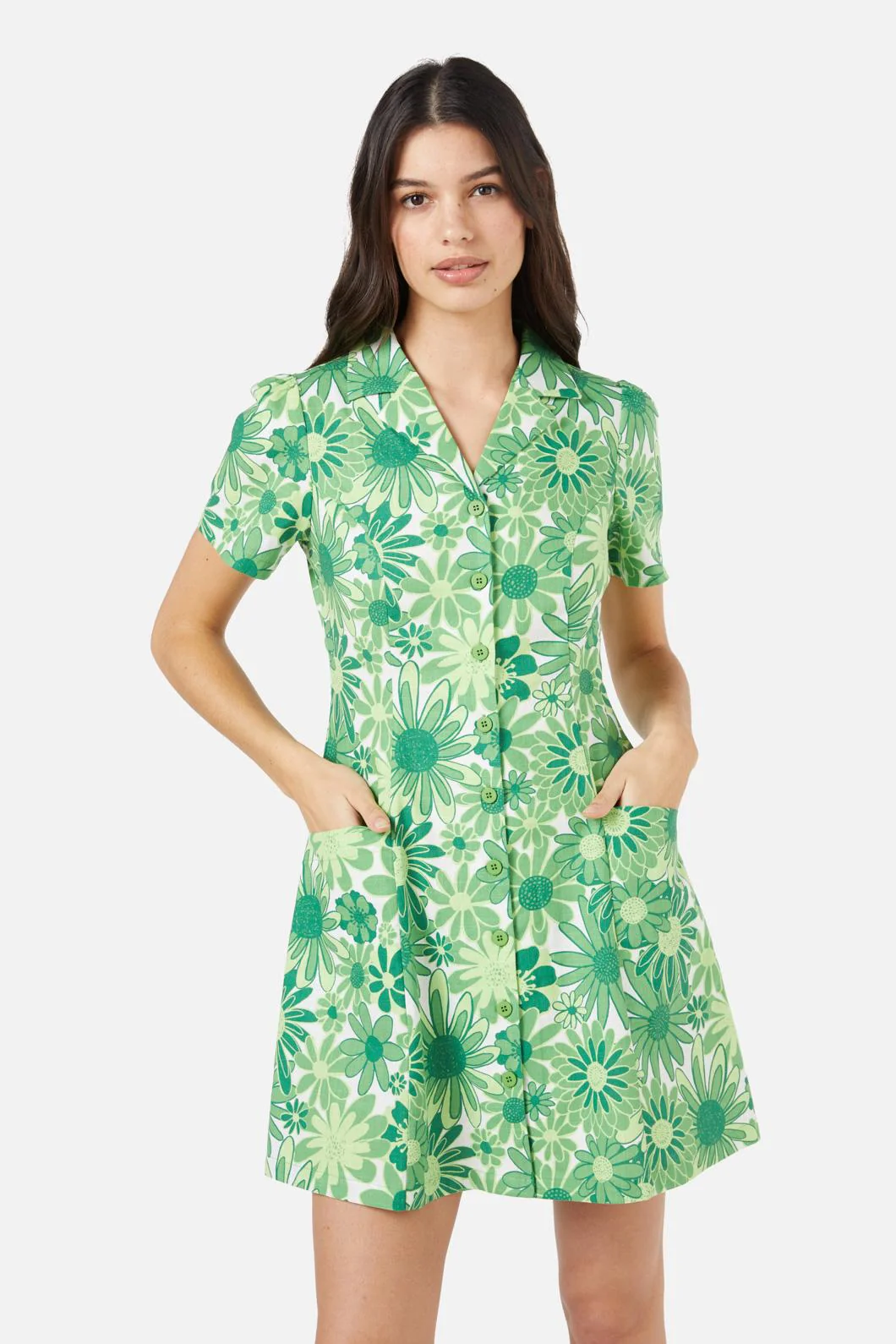 Justine Shirt Dress - Image 4