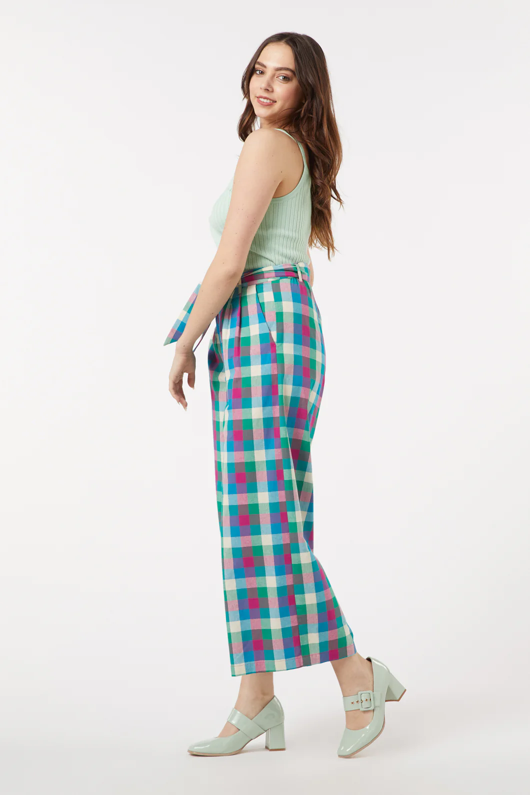 Karla Check Pant - Image 3