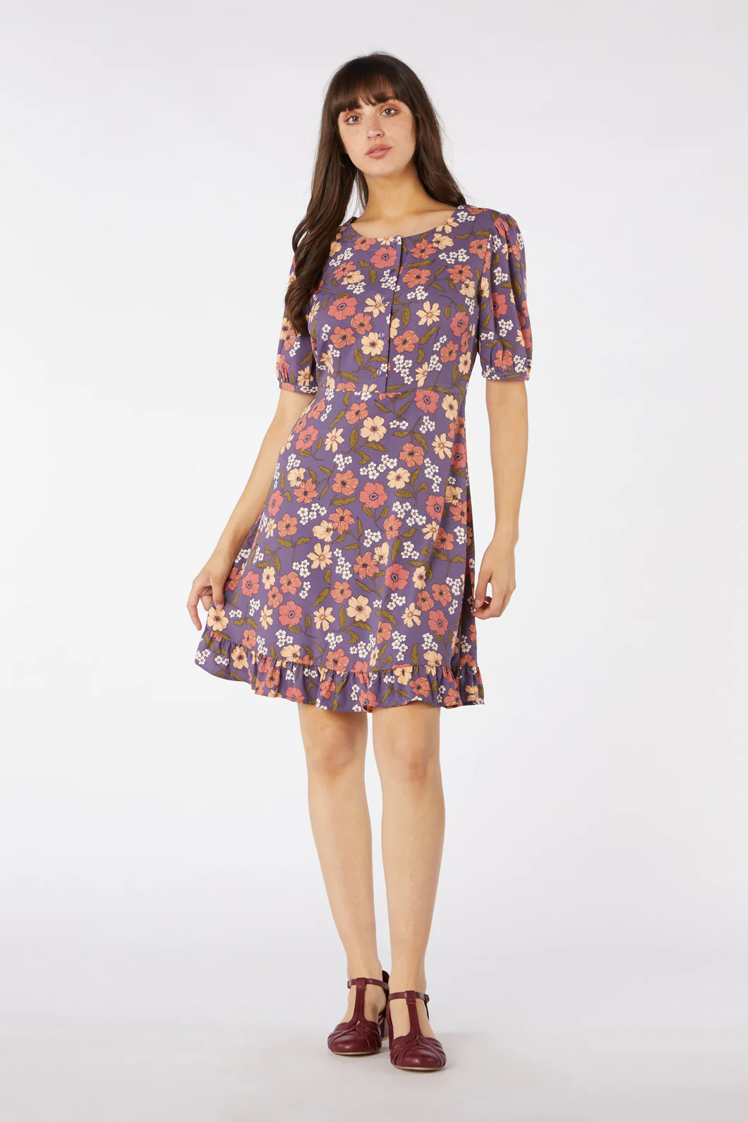 Kayla Floral Dress - Image 3