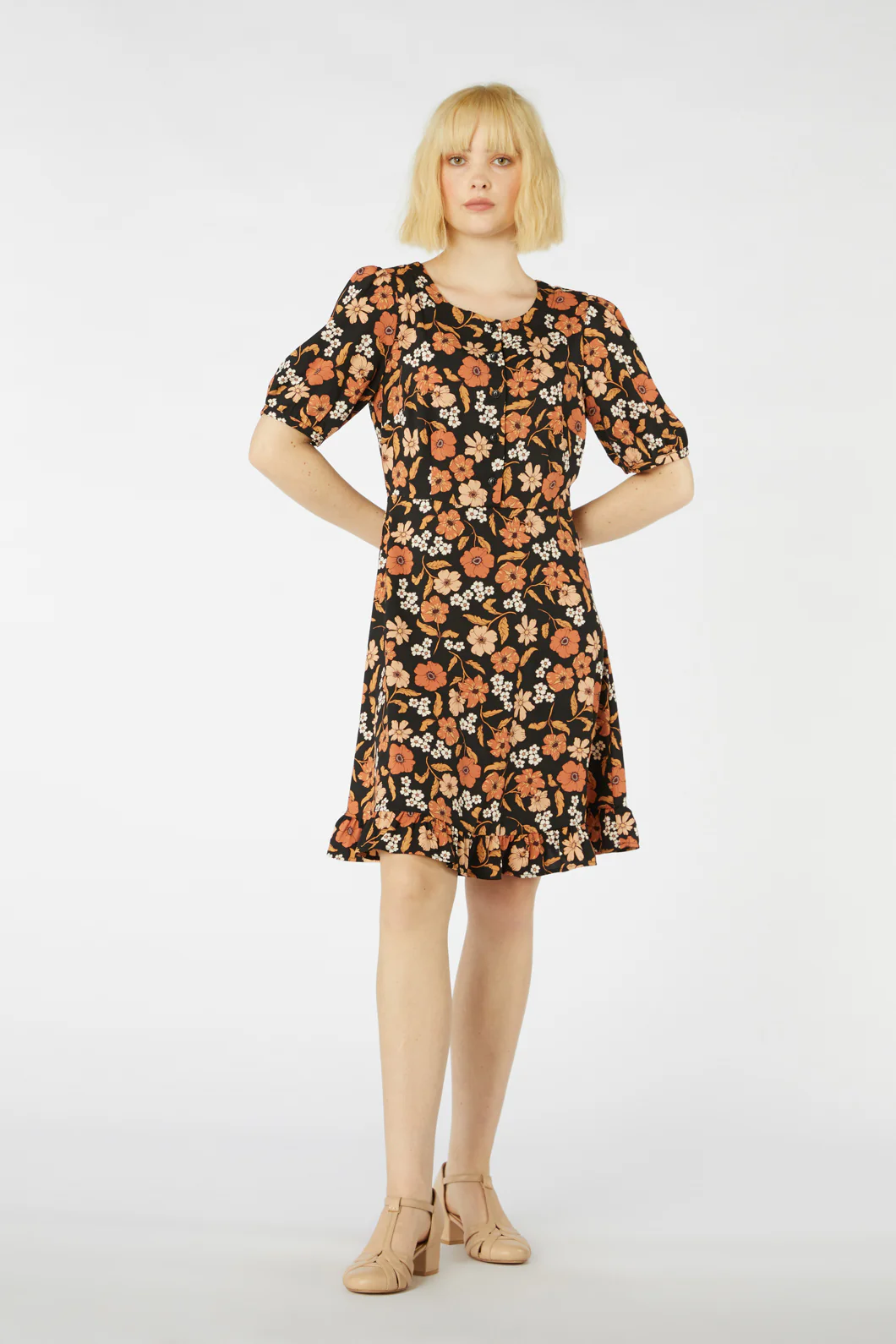 Kayla Floral Dress - Image 8