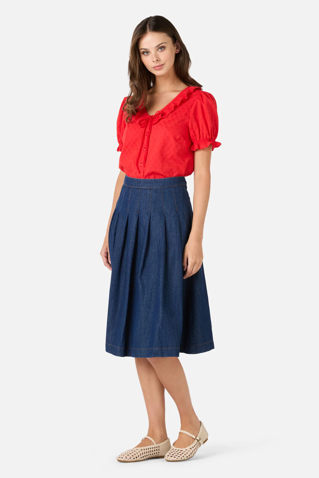 Kayla Ruffle Blouse - Image 4