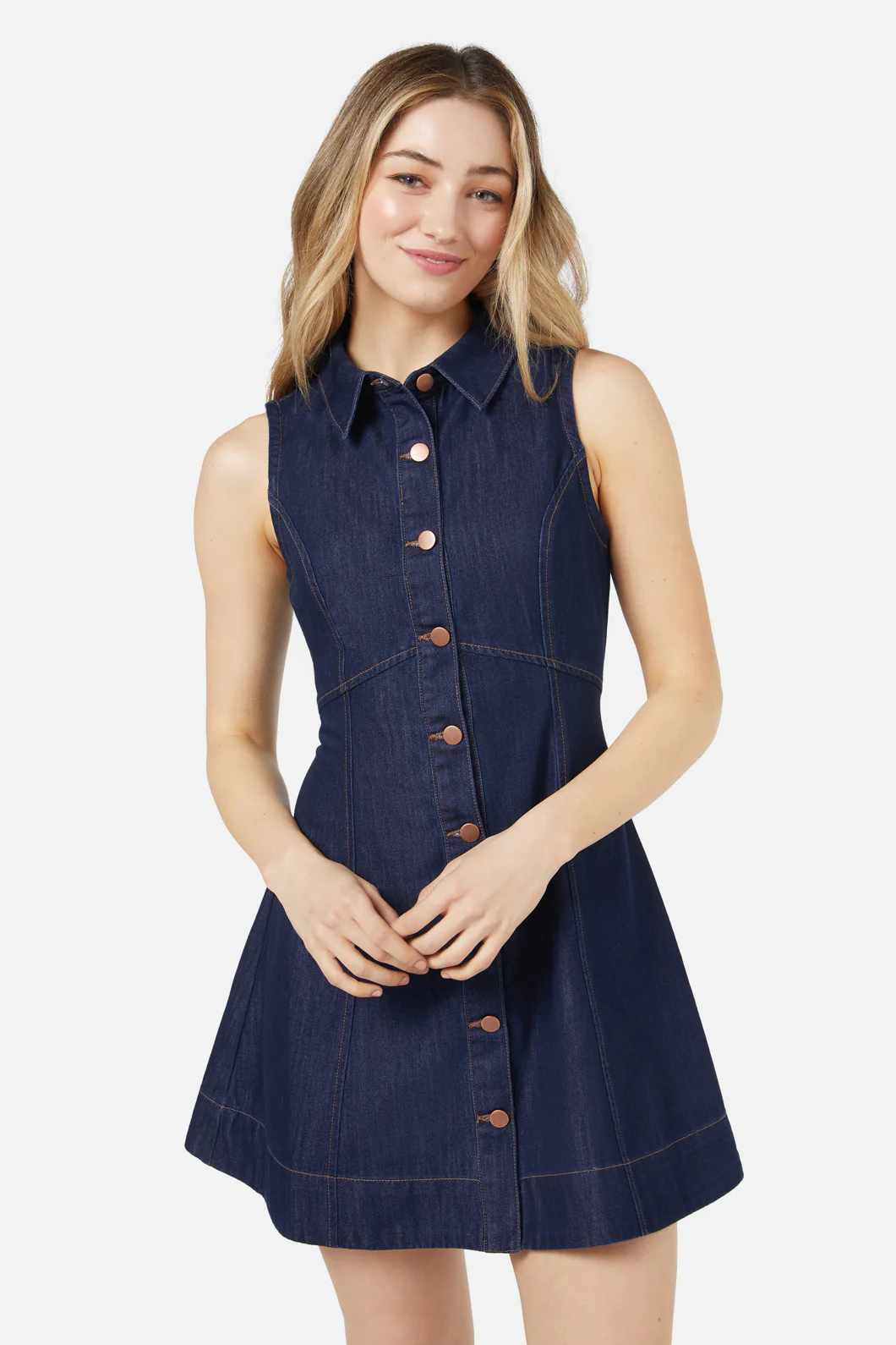 Kelsey Denim Dress - Image 2