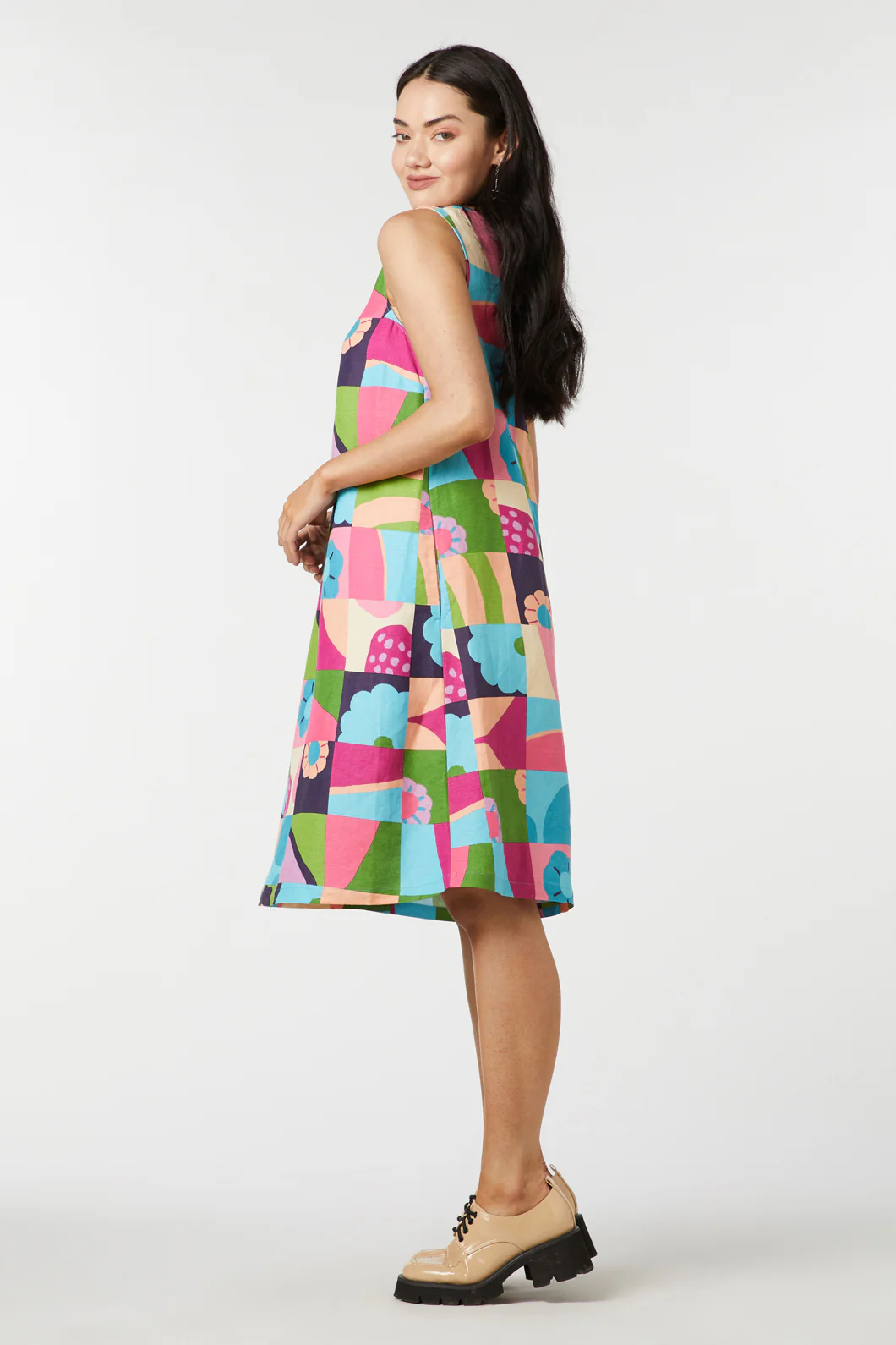 Kiko Sleeveless Dress - Image 11