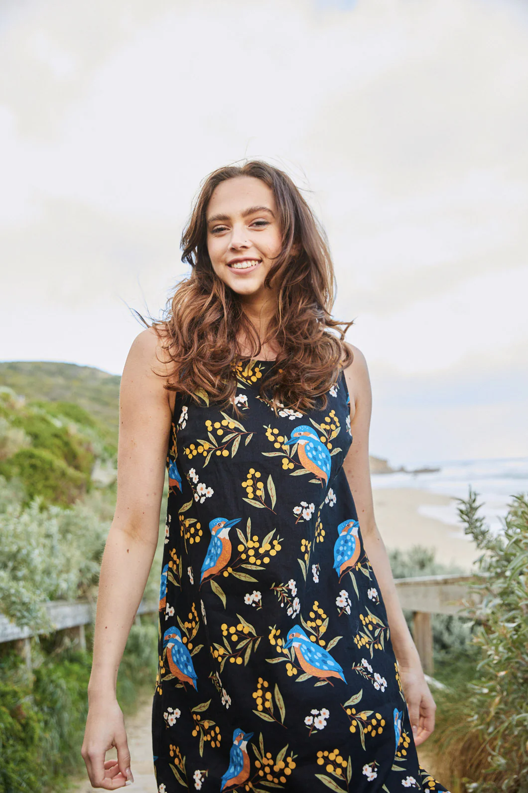 Kingfisher Shift Dress - Image 5